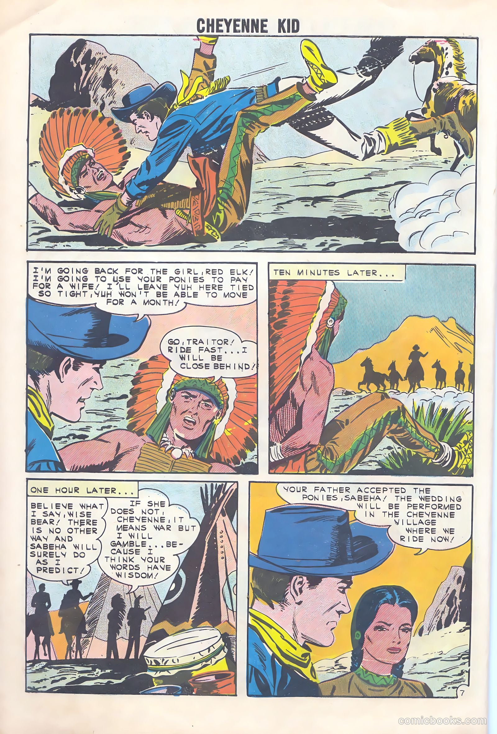 Cheyenne Kid #33 (1962) — page 10 of 36