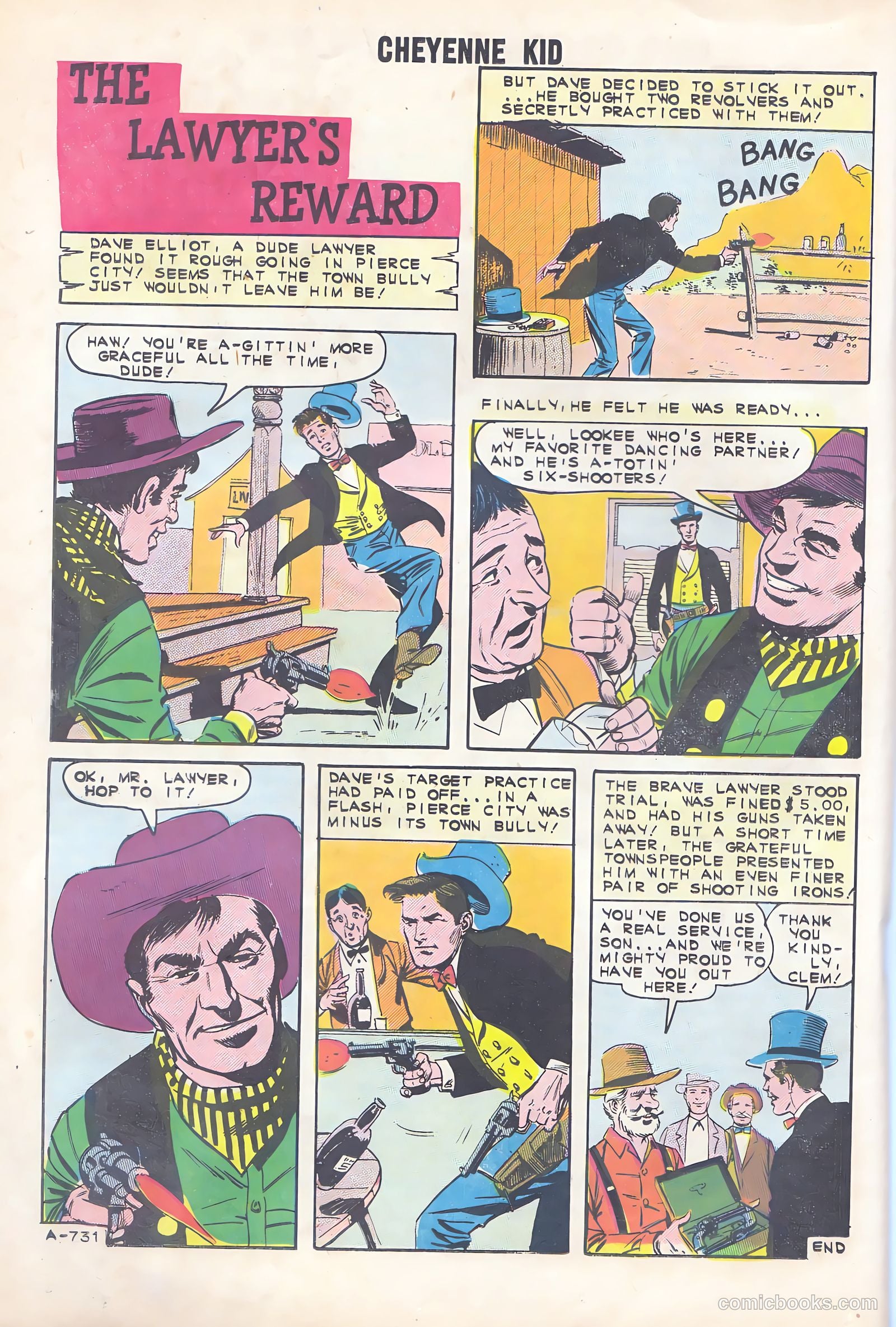 Cheyenne Kid #33 (1962) — page 26 of 36
