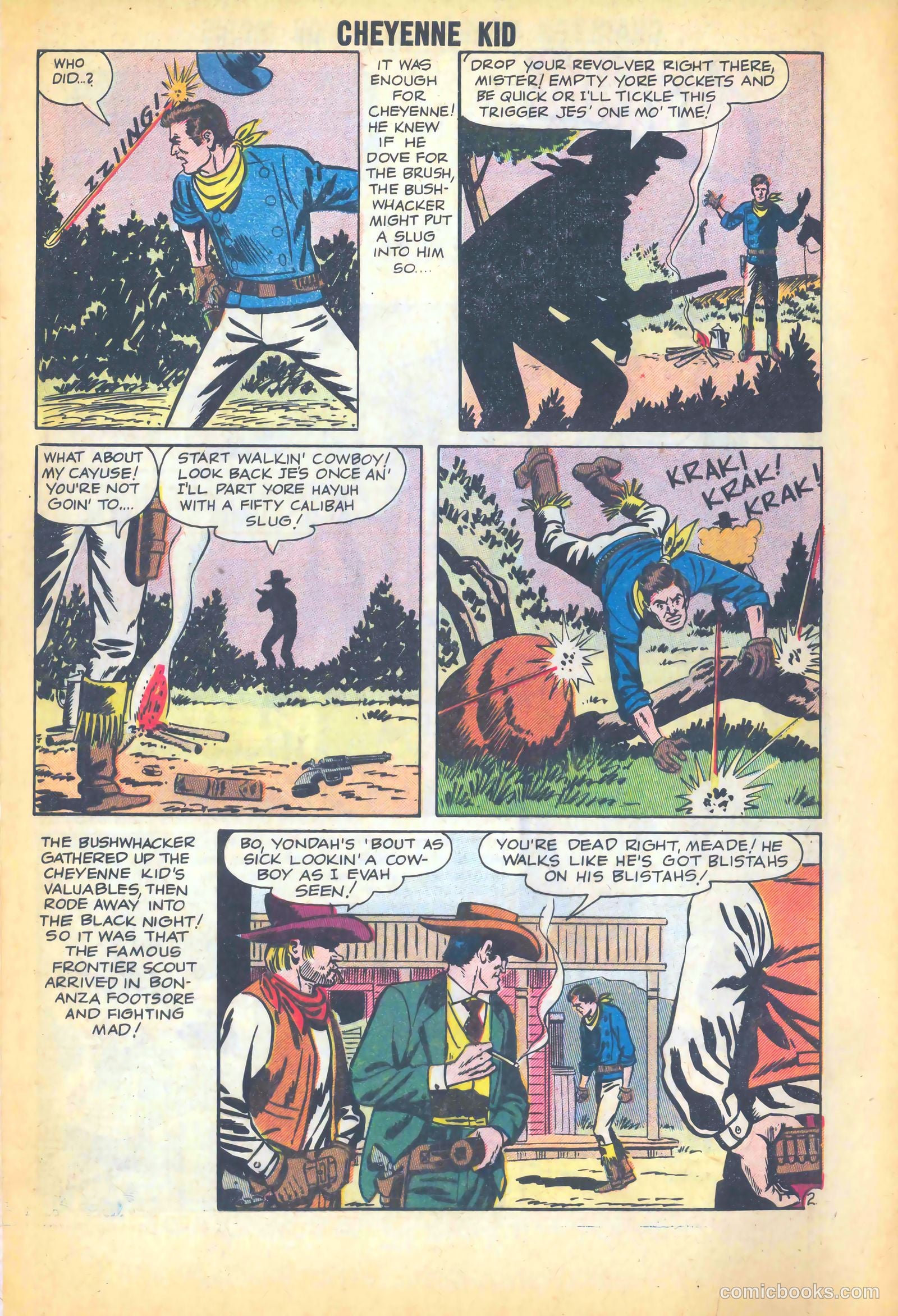 Cheyenne Kid #34 (1962) — page 4 of 36