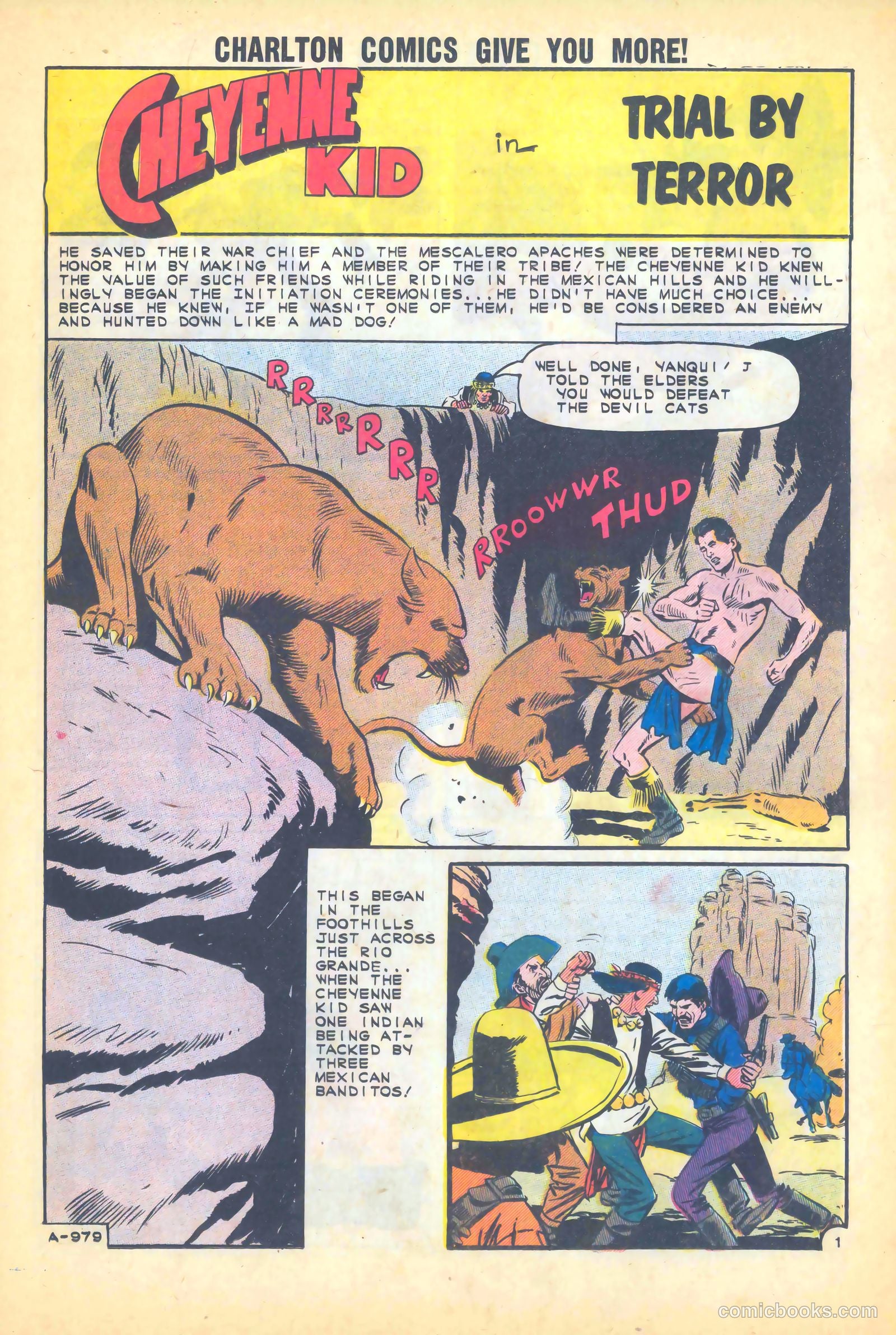 Cheyenne Kid #34 (1962) — page 25 of 36