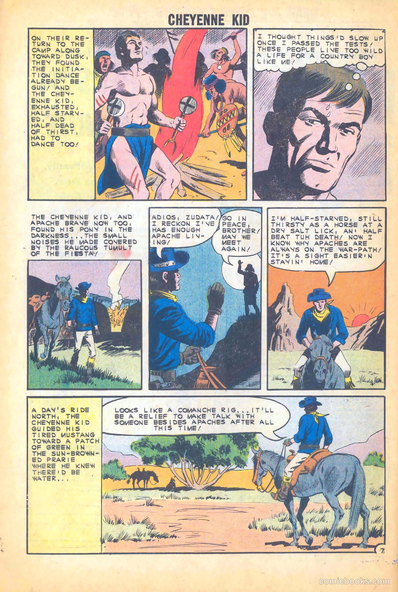 Cheyenne Kid #34 (1962) — page 32 of 36