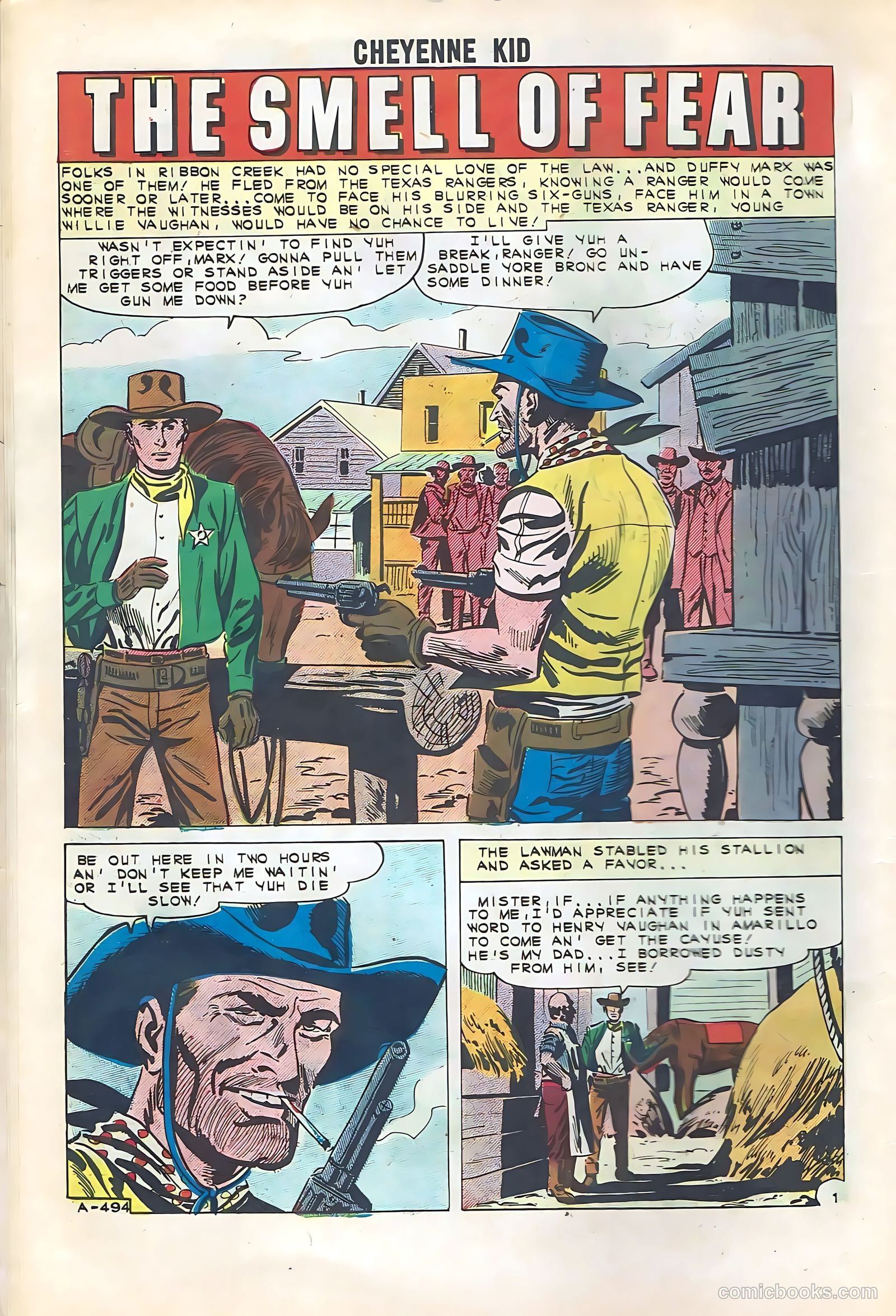 Cheyenne Kid #35 (1962) — page 10 of 36