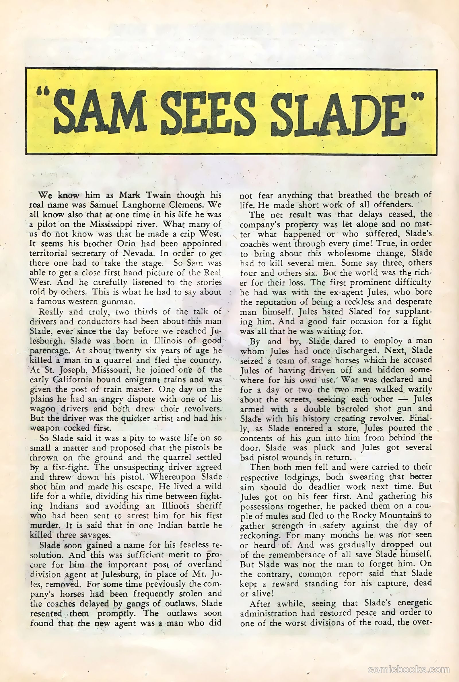 Cheyenne Kid #35 (1962) — page 20 of 36