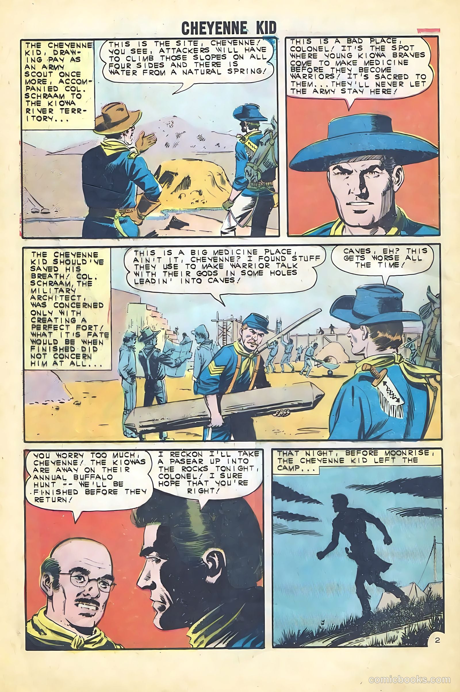 Cheyenne Kid #36 (1962) — page 4 of 36