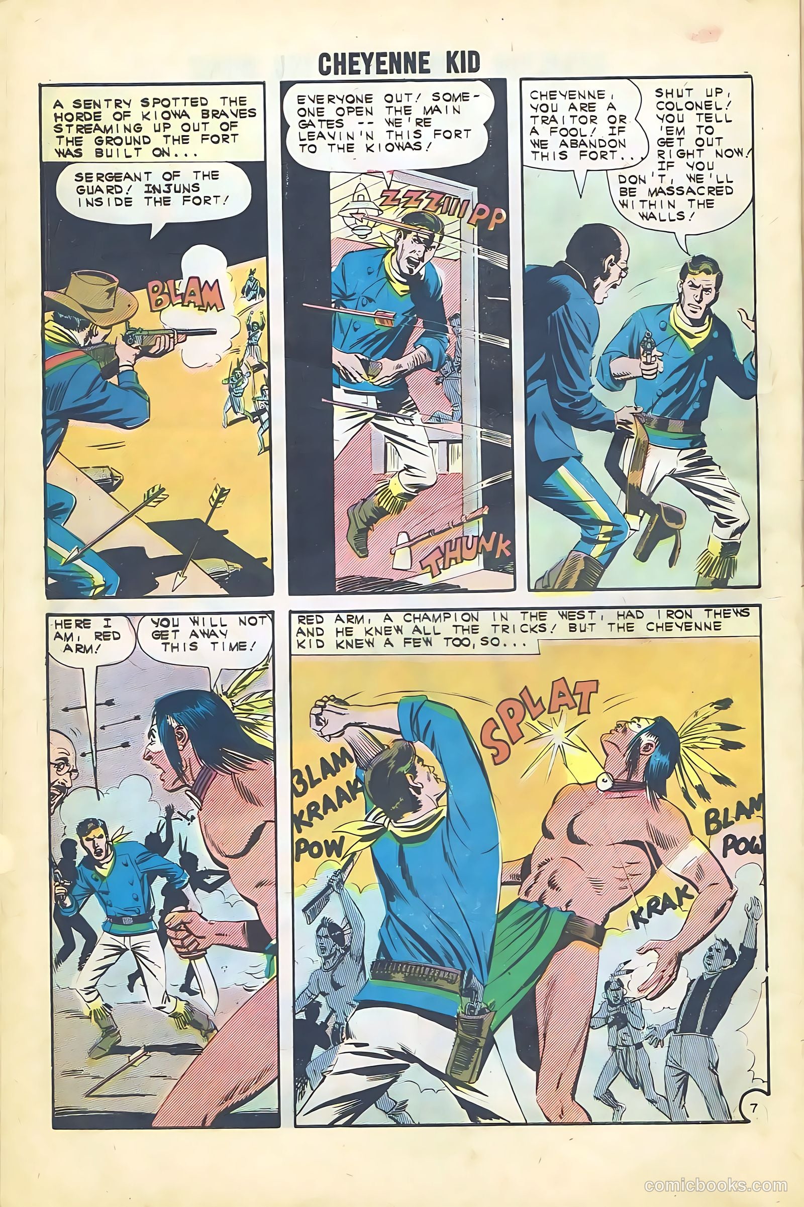 Cheyenne Kid #36 (1962) — page 10 of 36