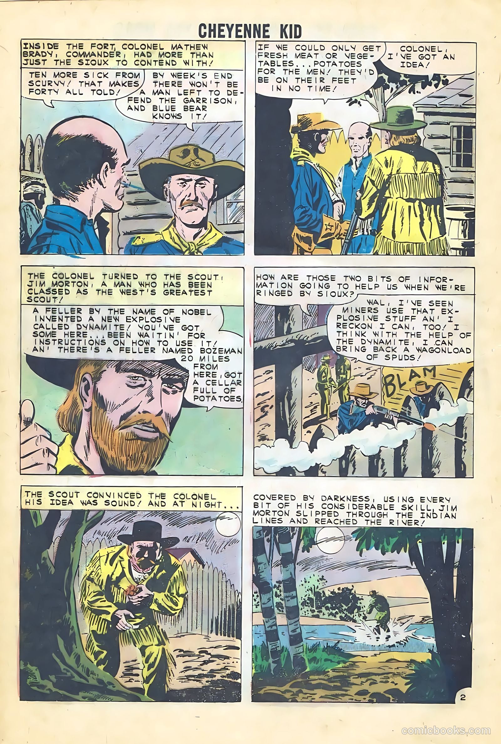 Cheyenne Kid #36 (1962) — page 20 of 36