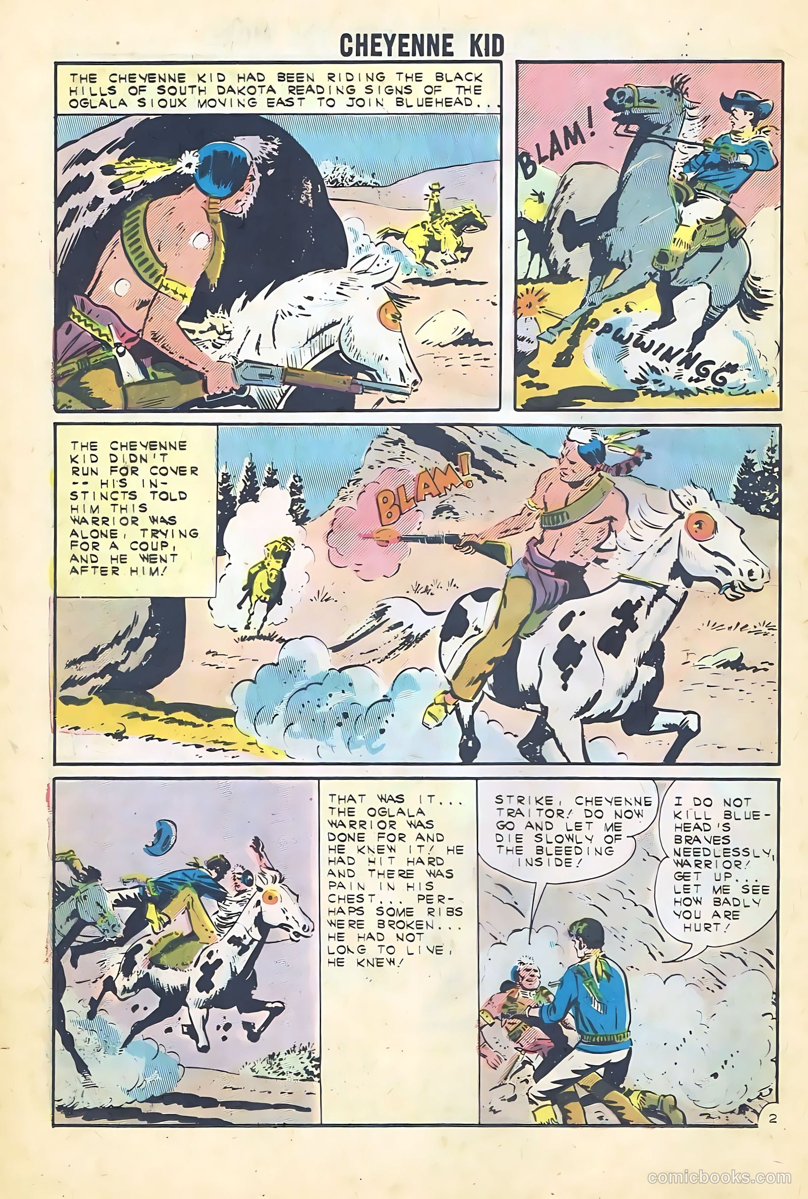 Cheyenne Kid #36 (1962) — page 26 of 36