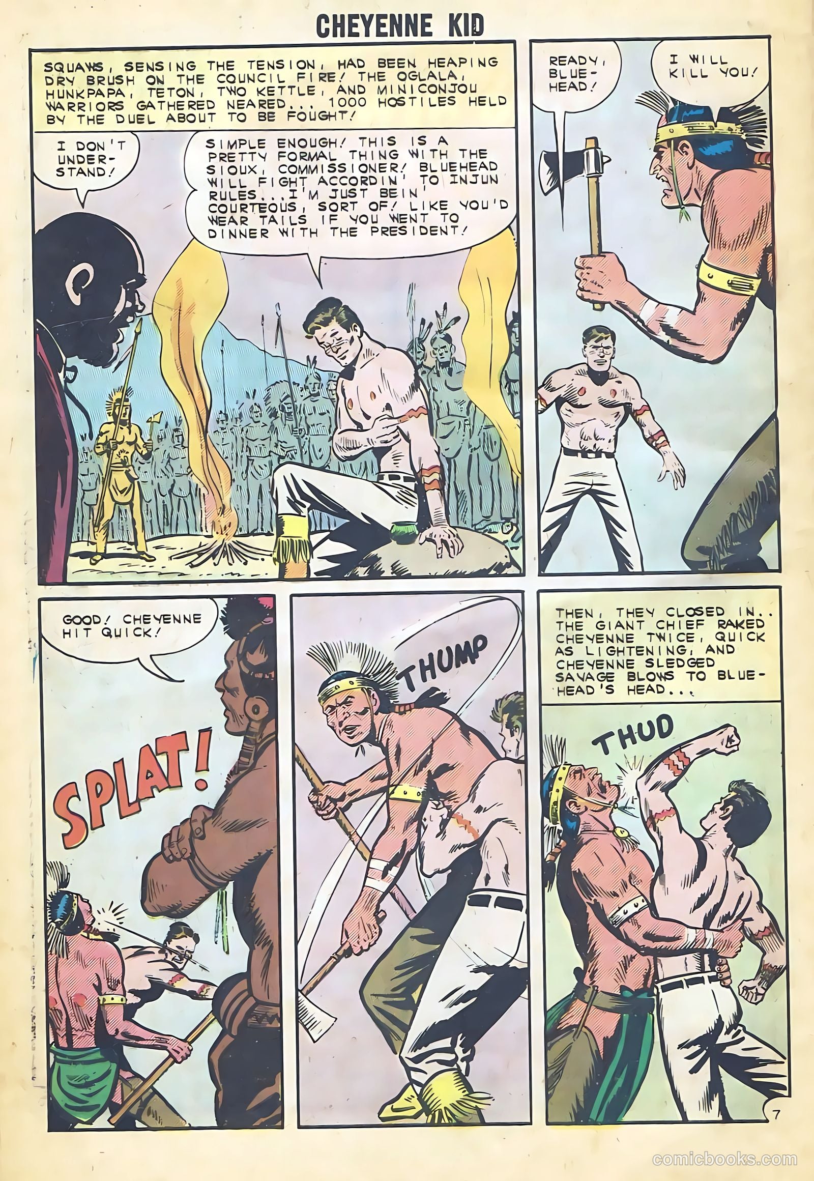 Cheyenne Kid #36 (1962) — page 32 of 36