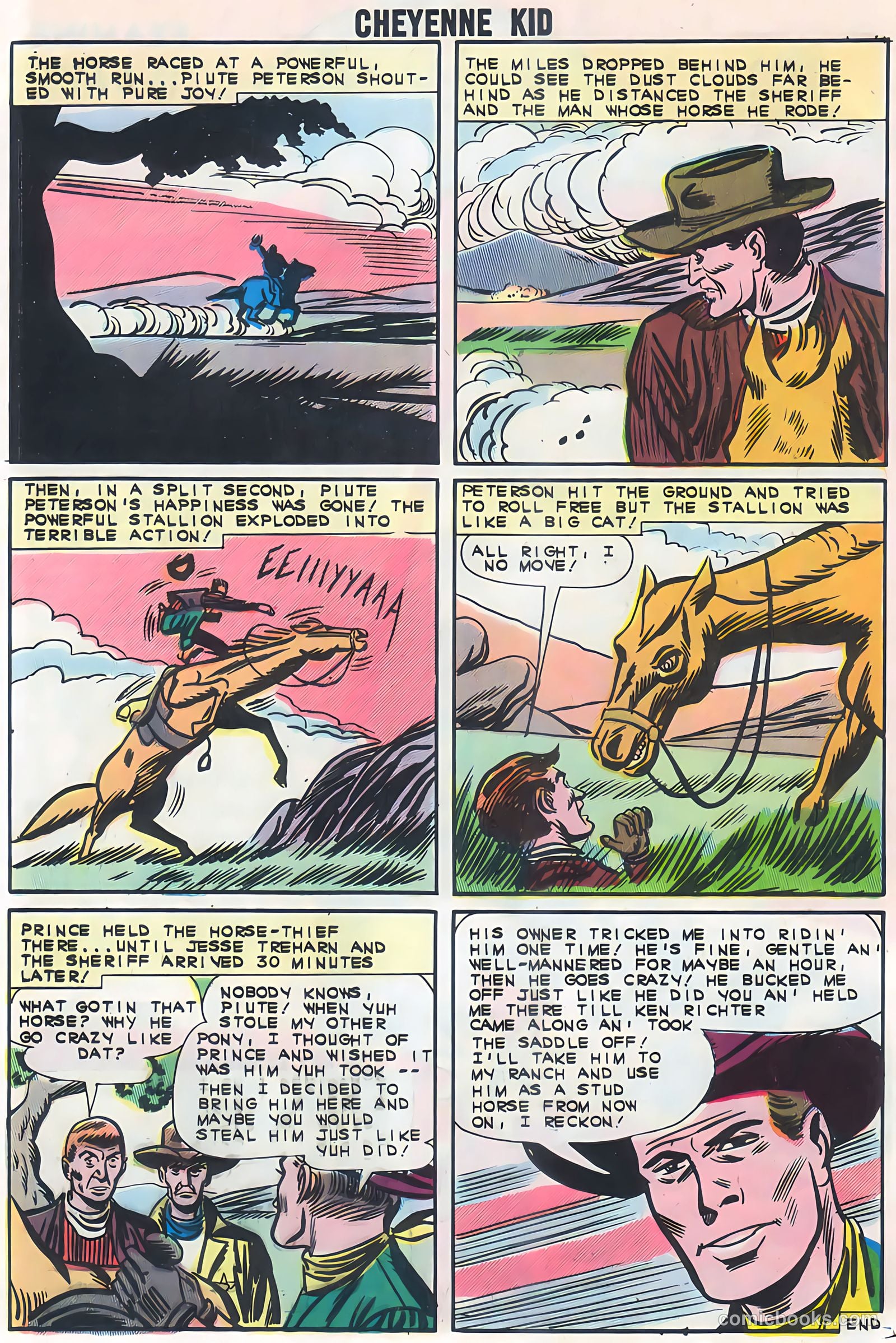 Cheyenne Kid #37 (1962) — page 32 of 36