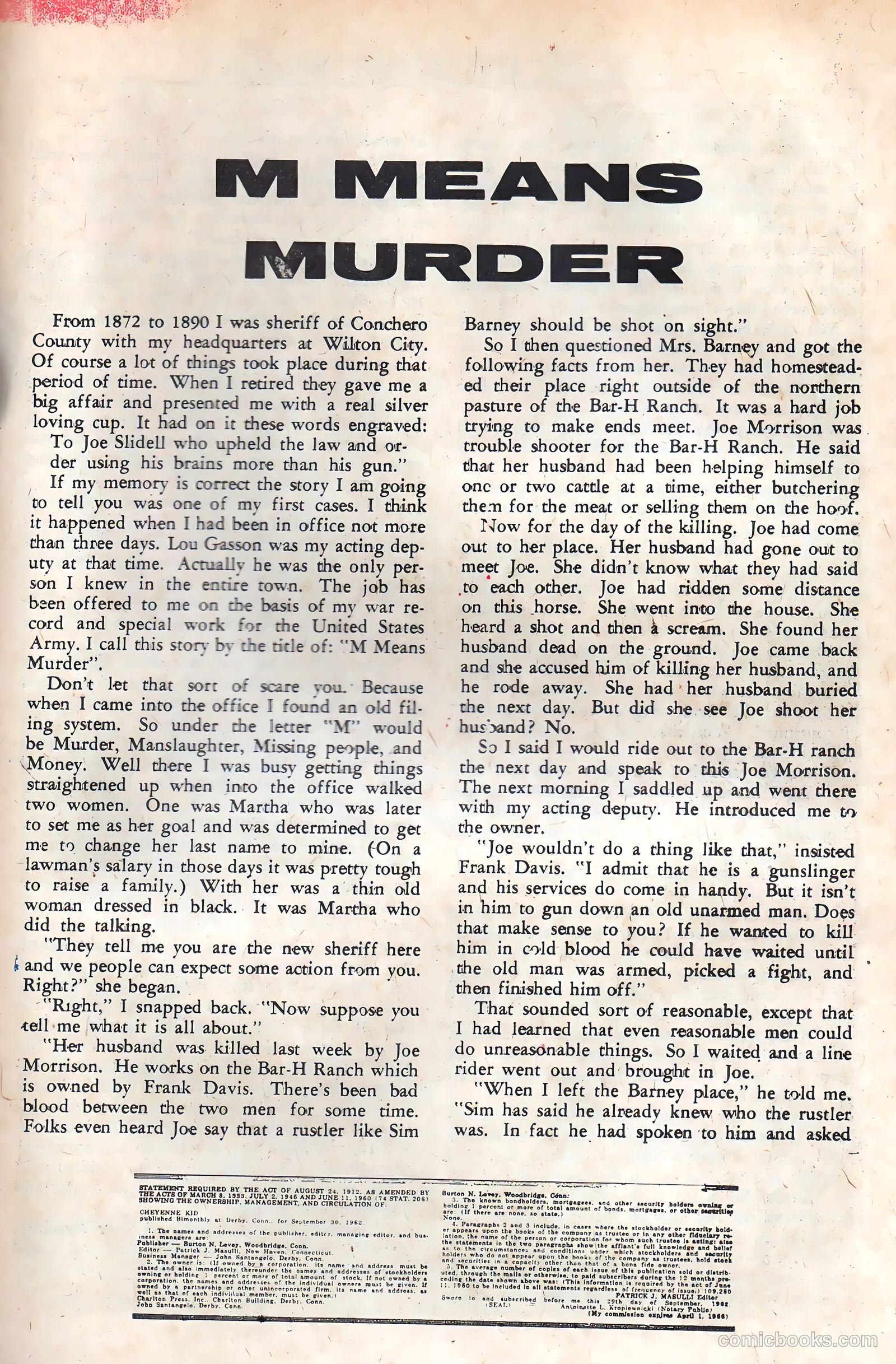 Cheyenne Kid #39 (1963) — page 25 of 36