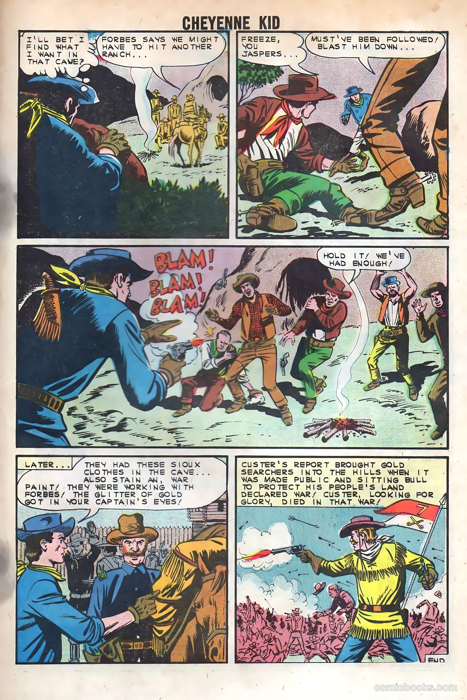 Cheyenne Kid #39 (1963) — page 33 of 36