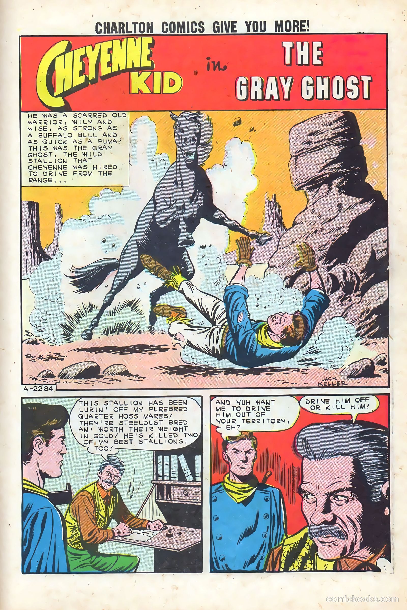Cheyenne Kid #40 (1963) — page 27 of 36