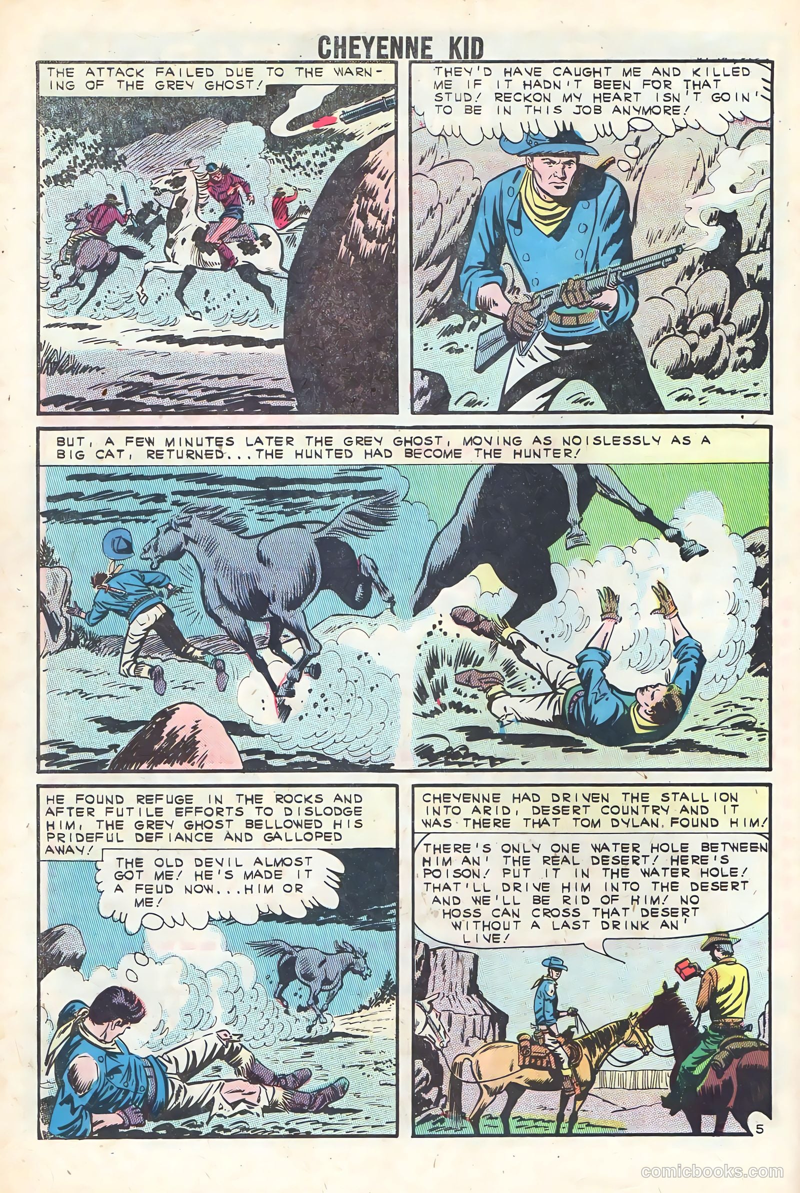 Cheyenne Kid #40 (1963) — page 32 of 36