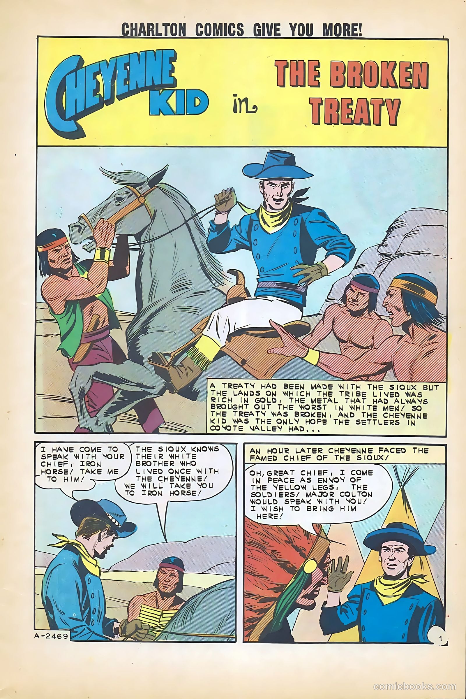 Cheyenne Kid #41 (1963) — page 3 of 36