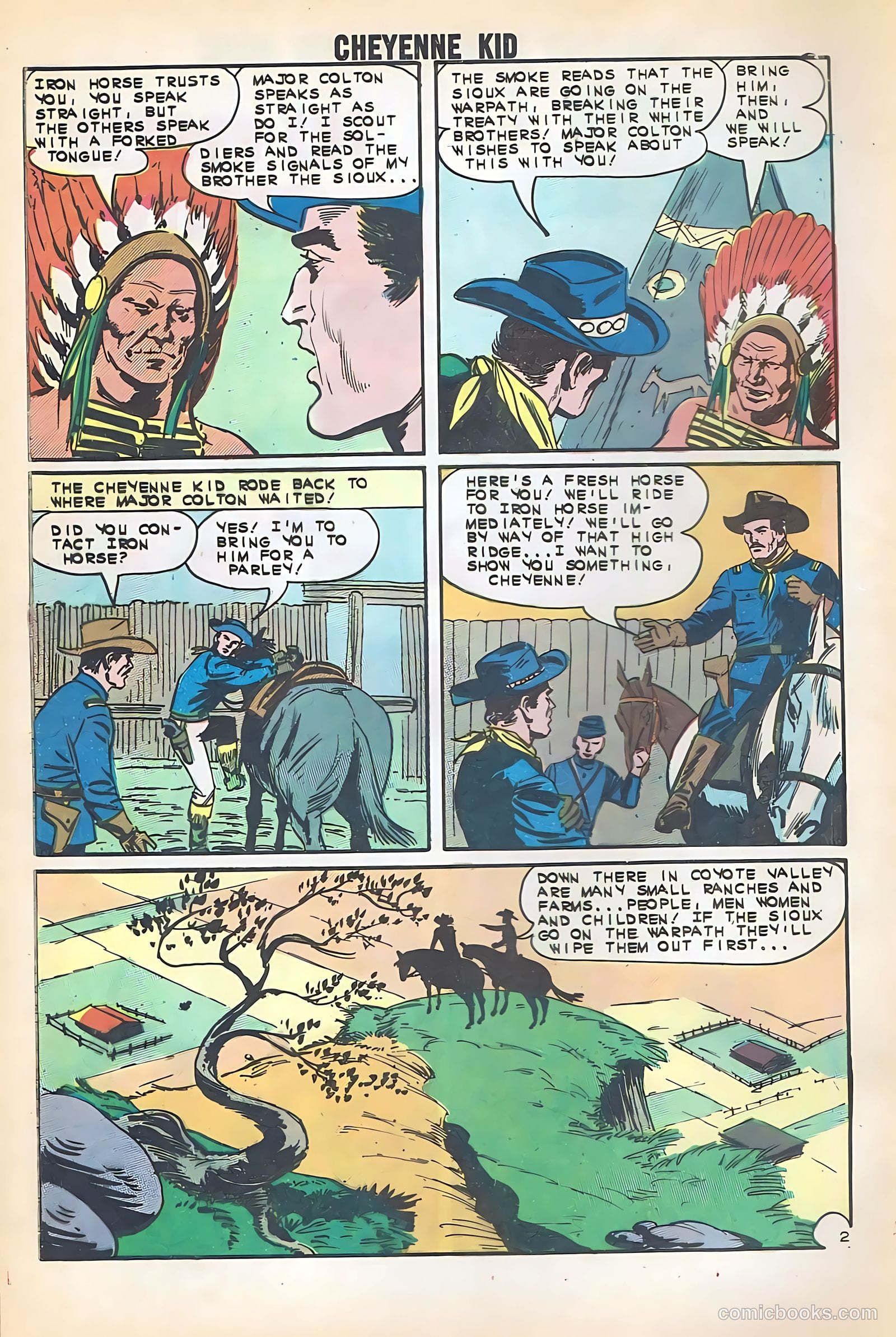 Cheyenne Kid #41 (1963) — page 4 of 36