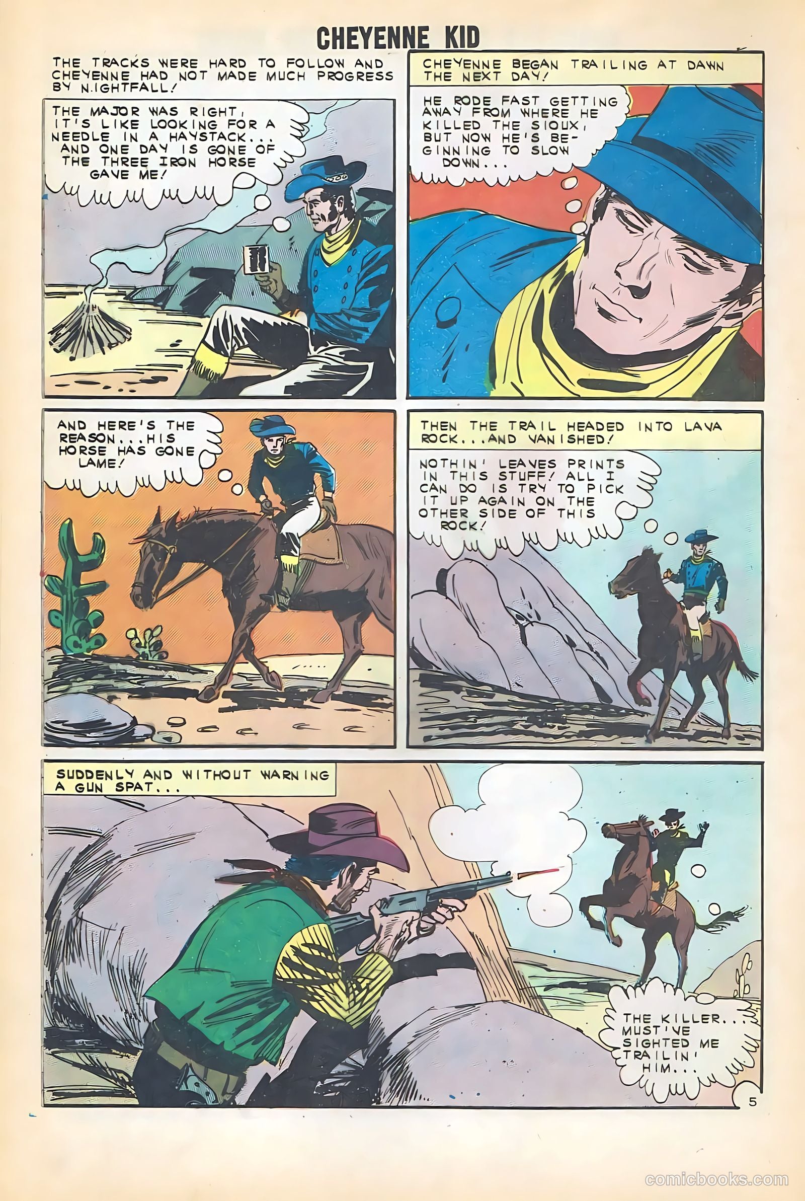 Cheyenne Kid #41 (1963) — page 8 of 36