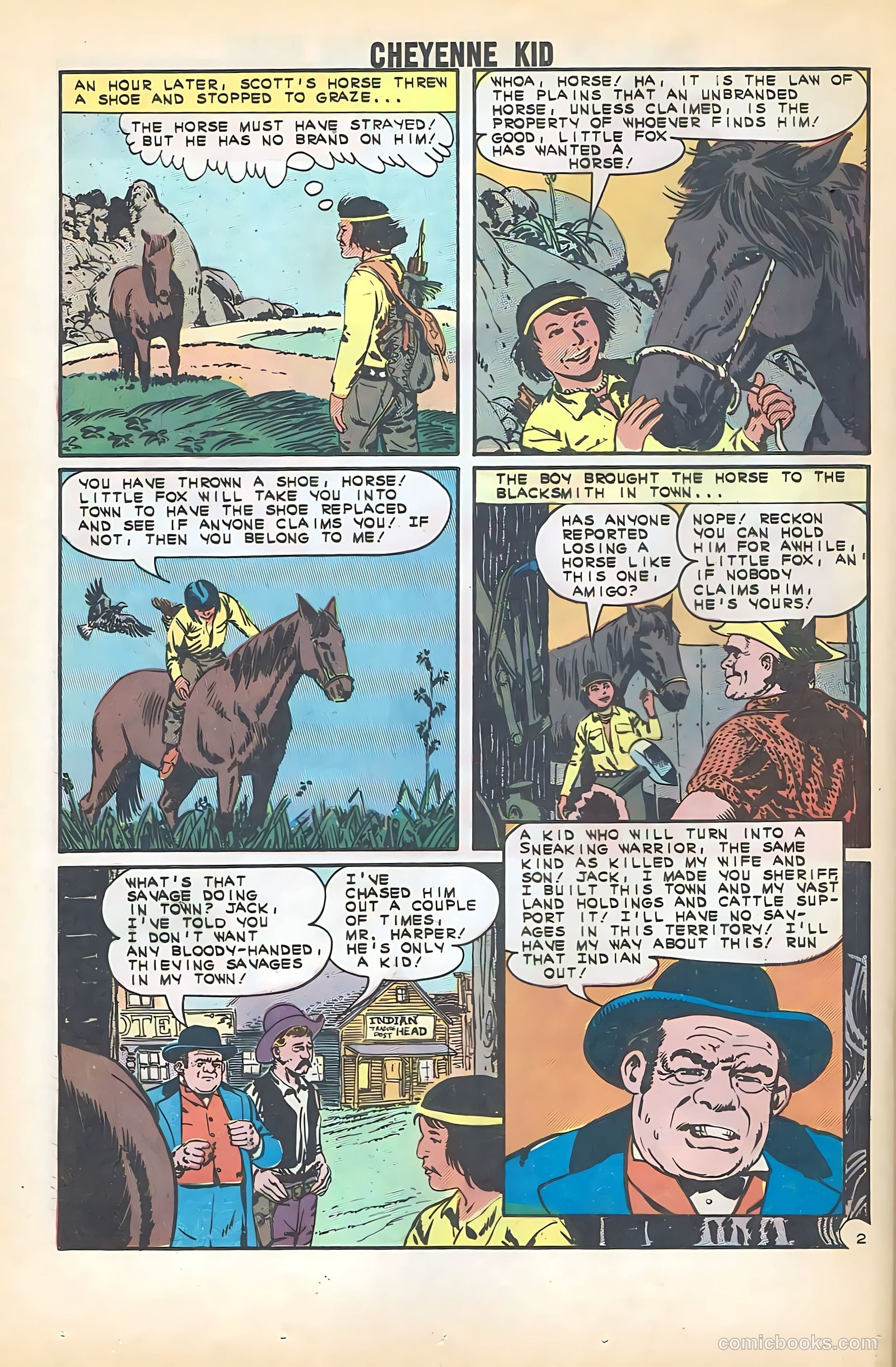 Cheyenne Kid #41 (1963) — page 20 of 36