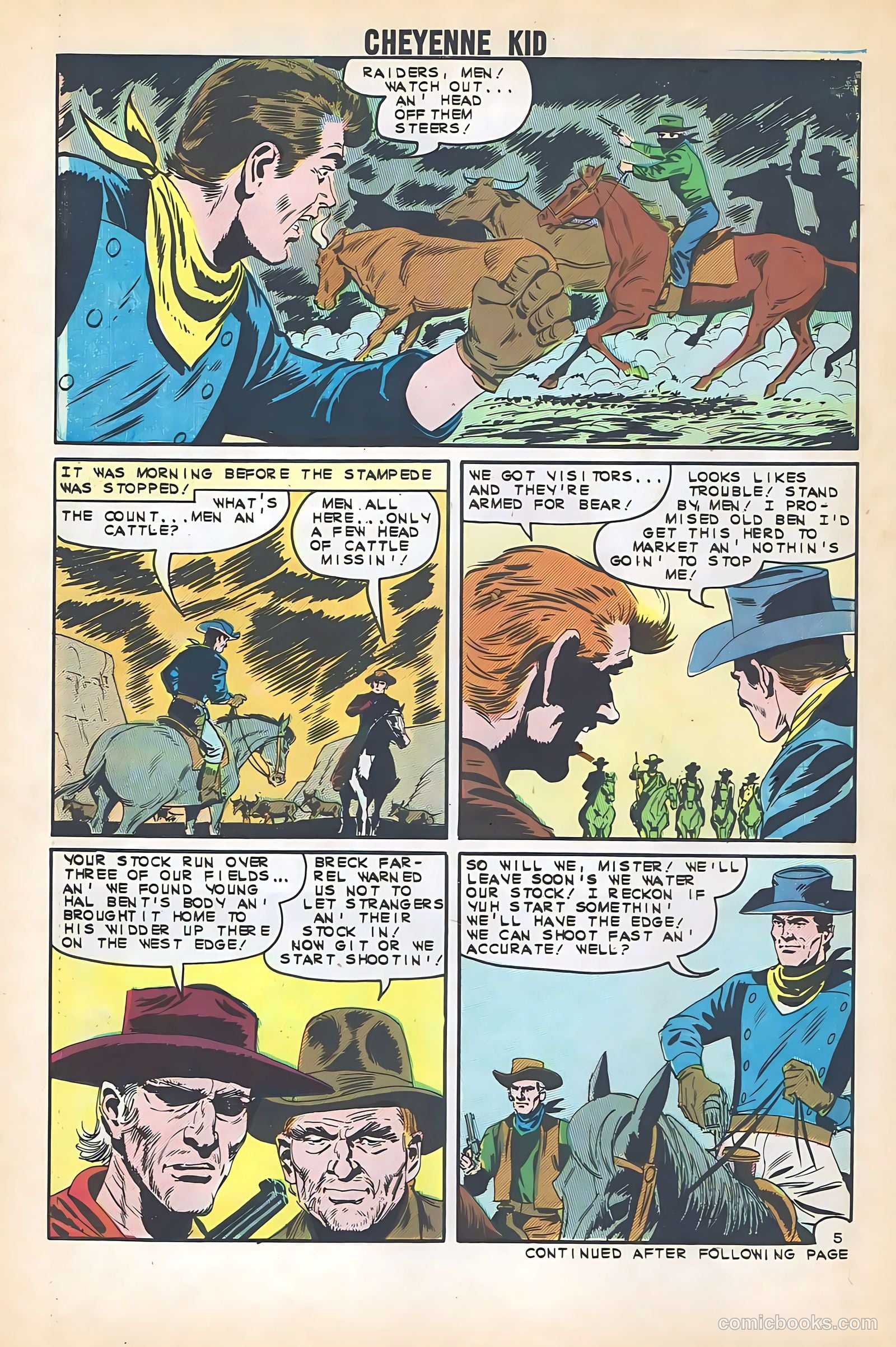 Cheyenne Kid #41 (1963) — page 30 of 36