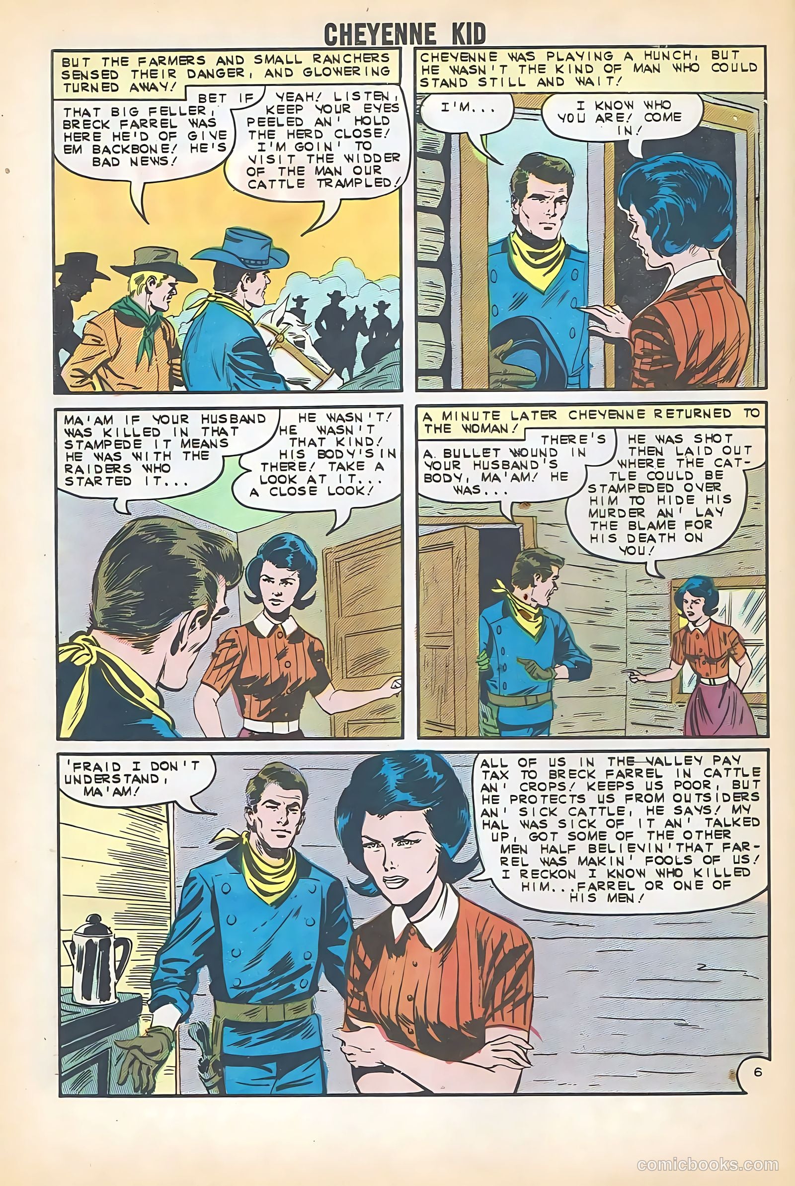 Cheyenne Kid #41 (1963) — page 32 of 36