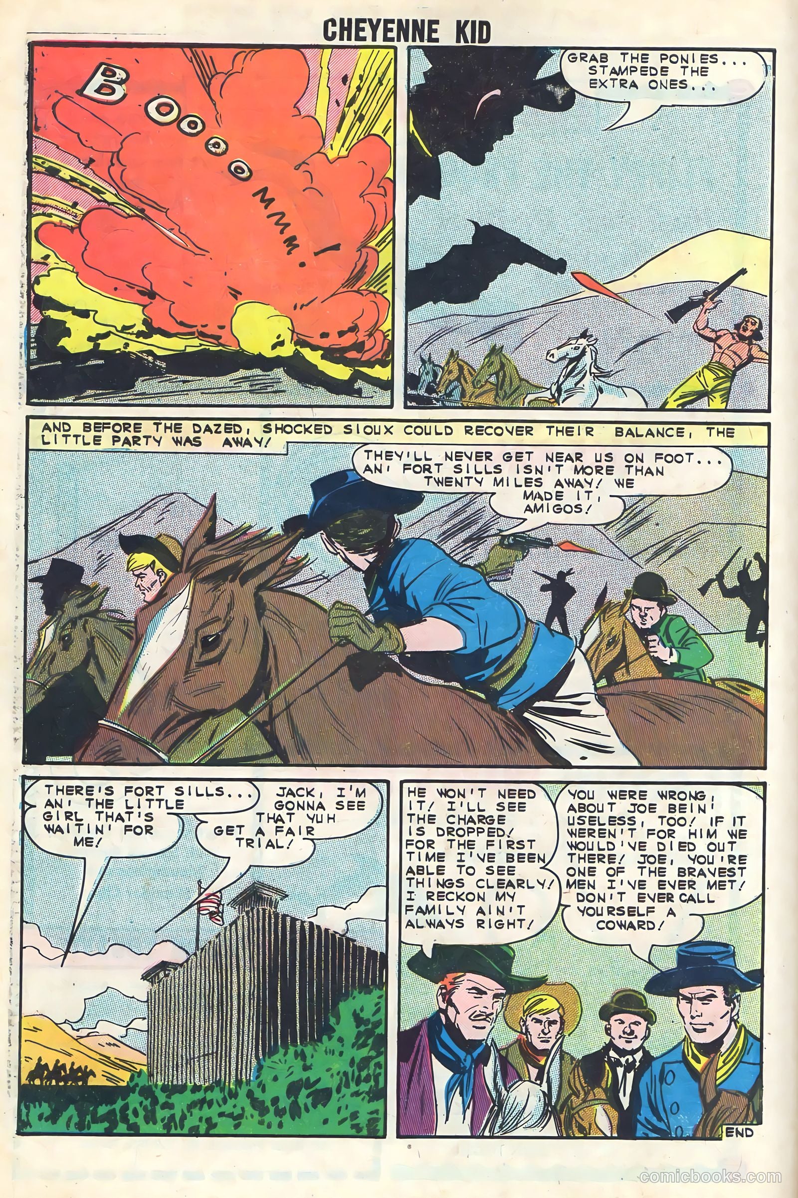 Cheyenne Kid #42 (1963) — page 32 of 36