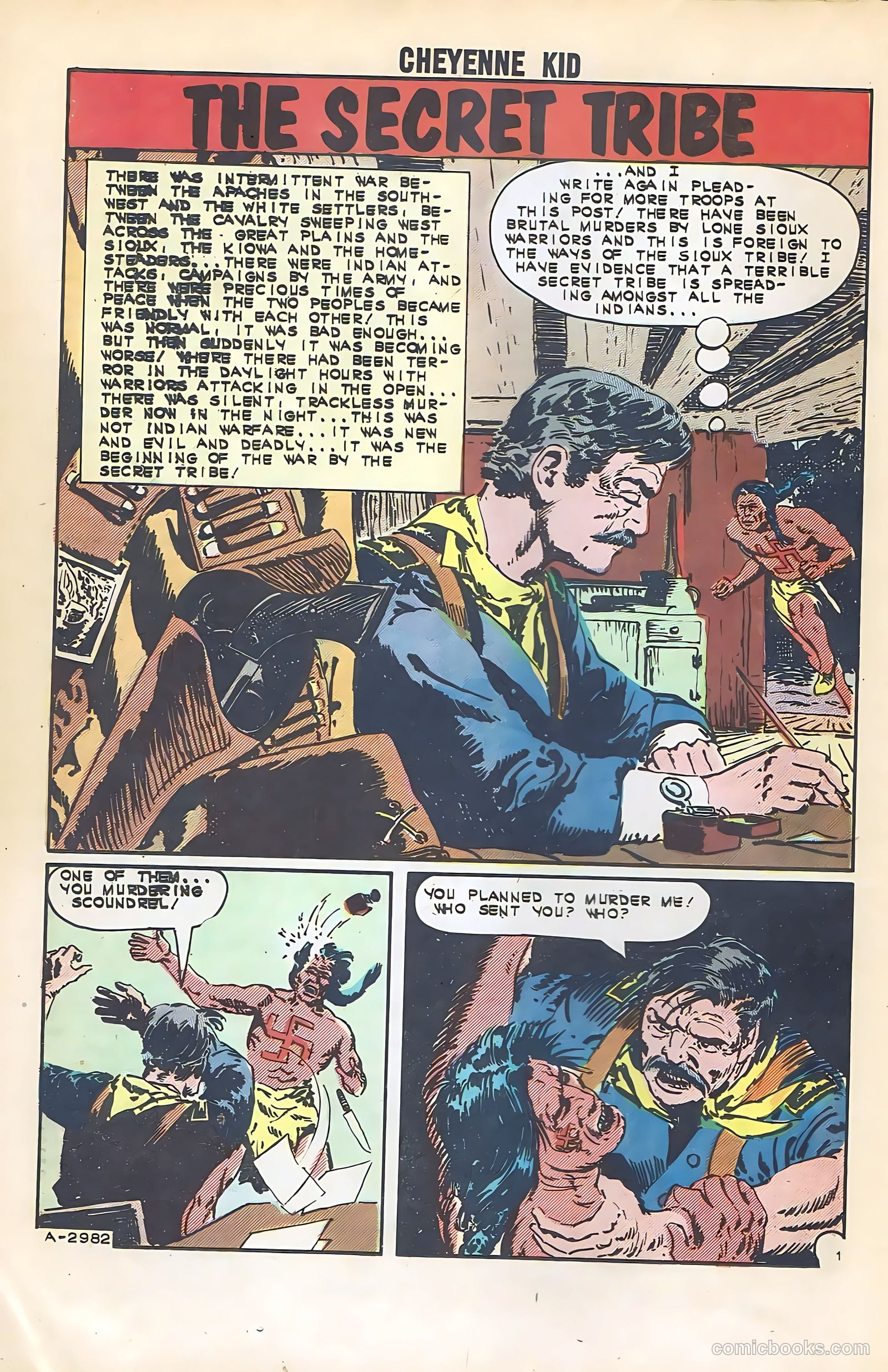 Cheyenne Kid #43 (1963) — page 20 of 36
