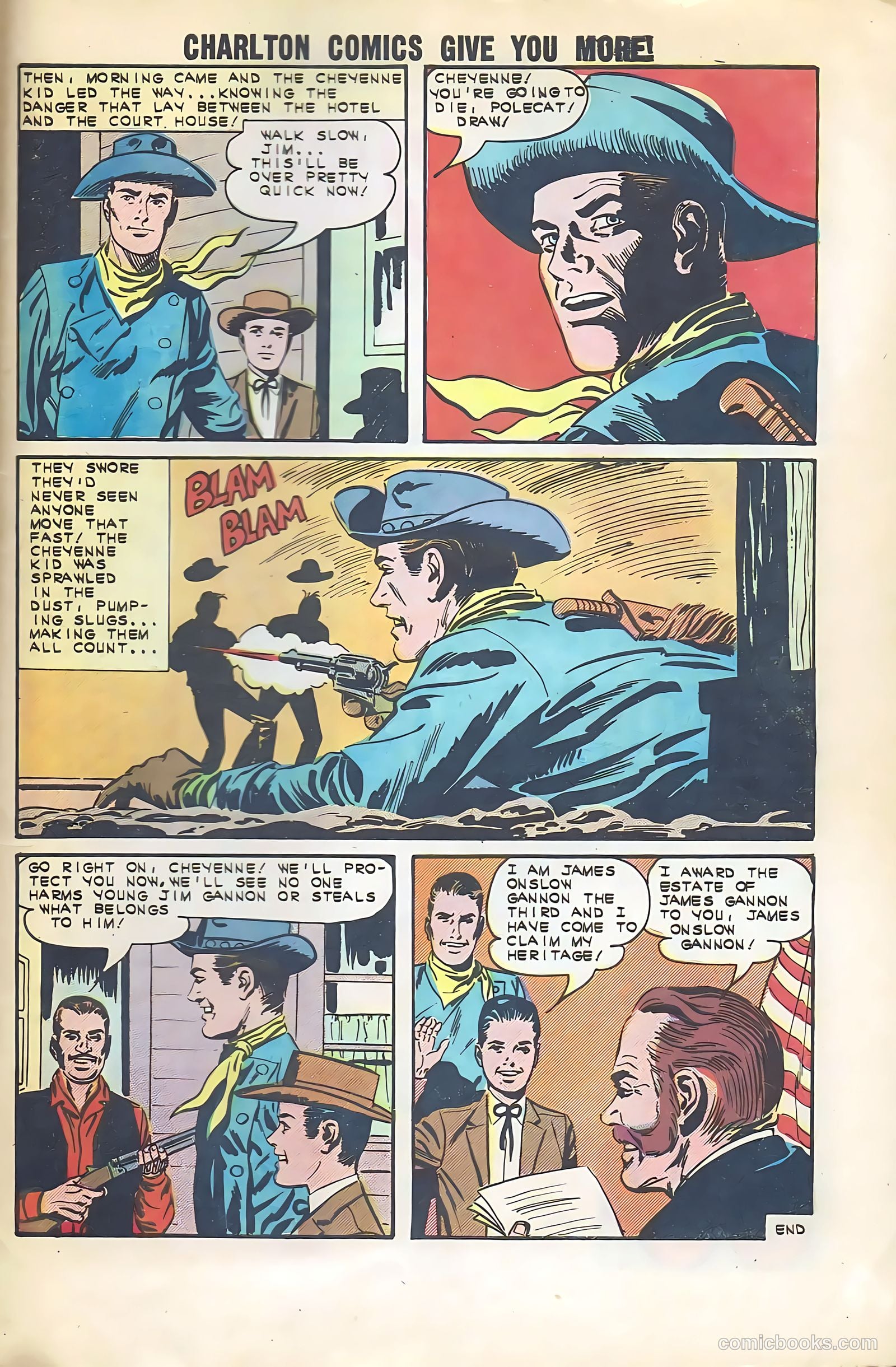 Cheyenne Kid #43 (1963) — page 33 of 36