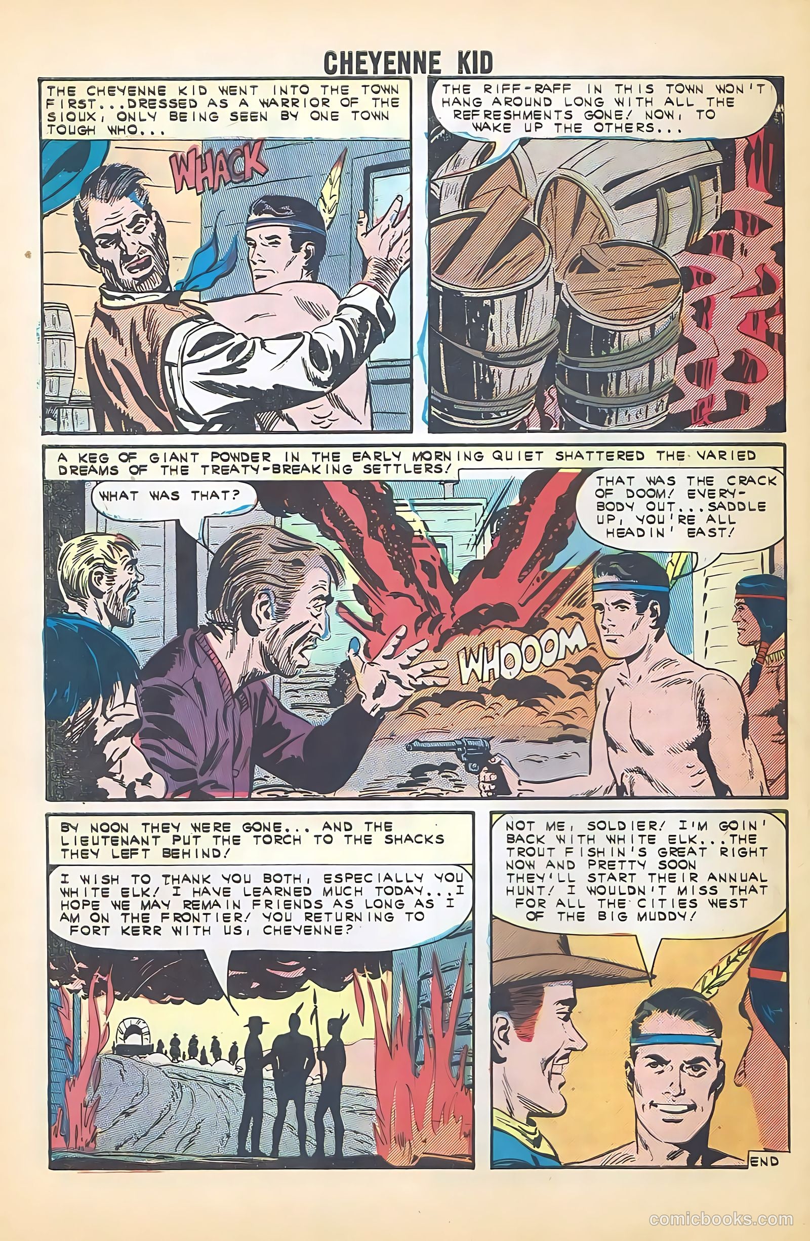 Cheyenne Kid #45 (1964) — page 32 of 36