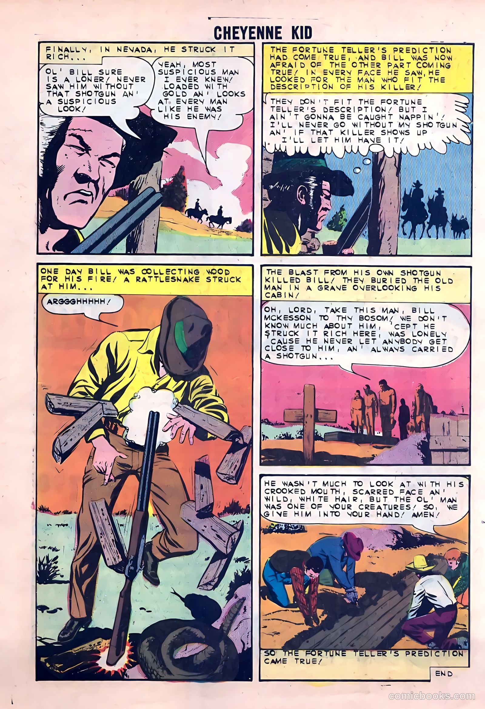 Cheyenne Kid #46 (1964) — page 32 of 36