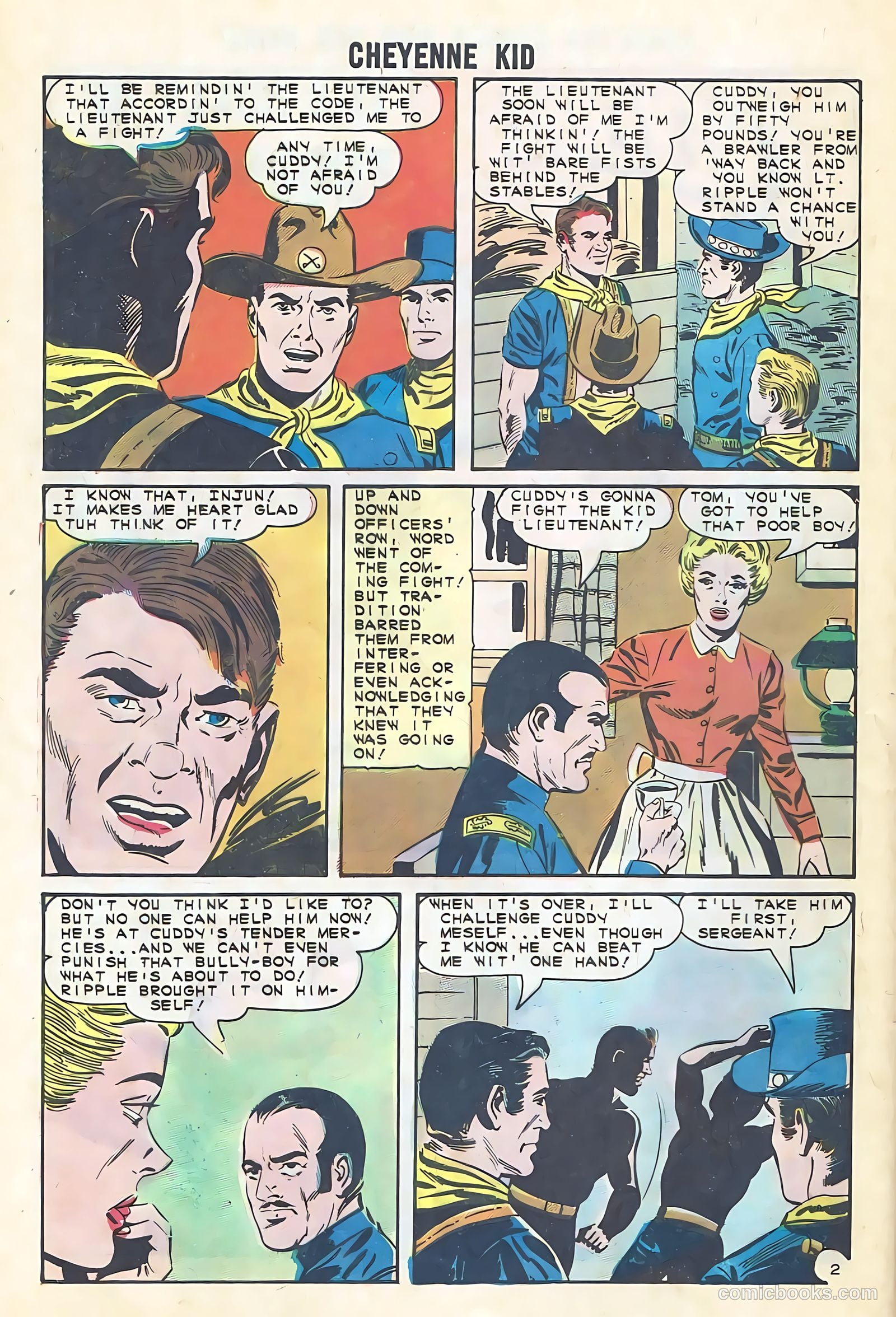 Cheyenne Kid #47 (1964) — page 28 of 36