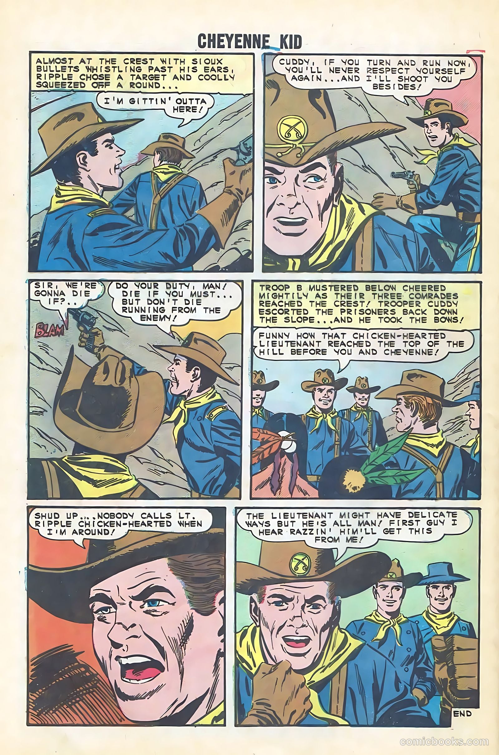 Cheyenne Kid #47 (1964) — page 32 of 36