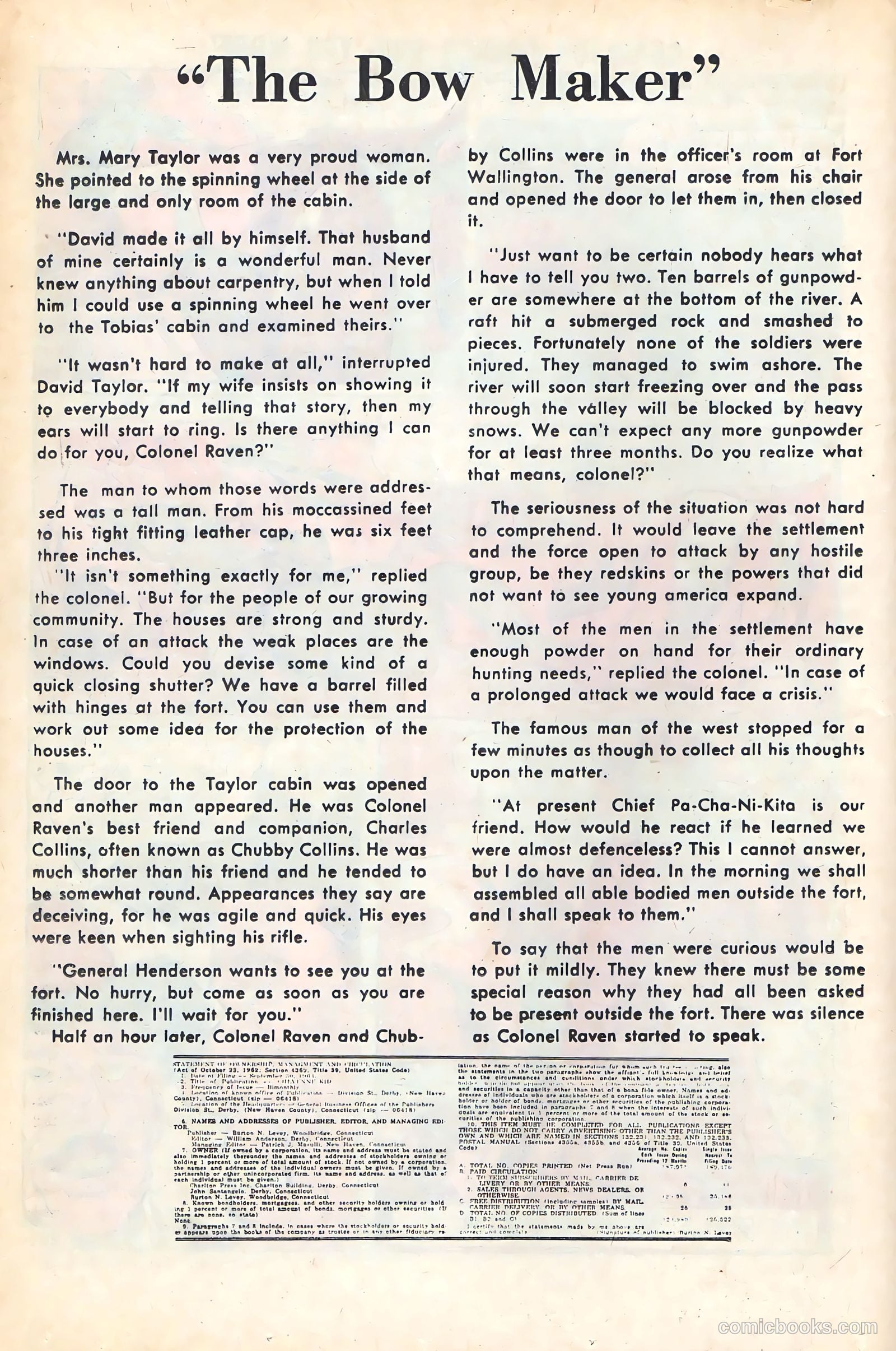 Cheyenne Kid #50 (1965) — page 20 of 36