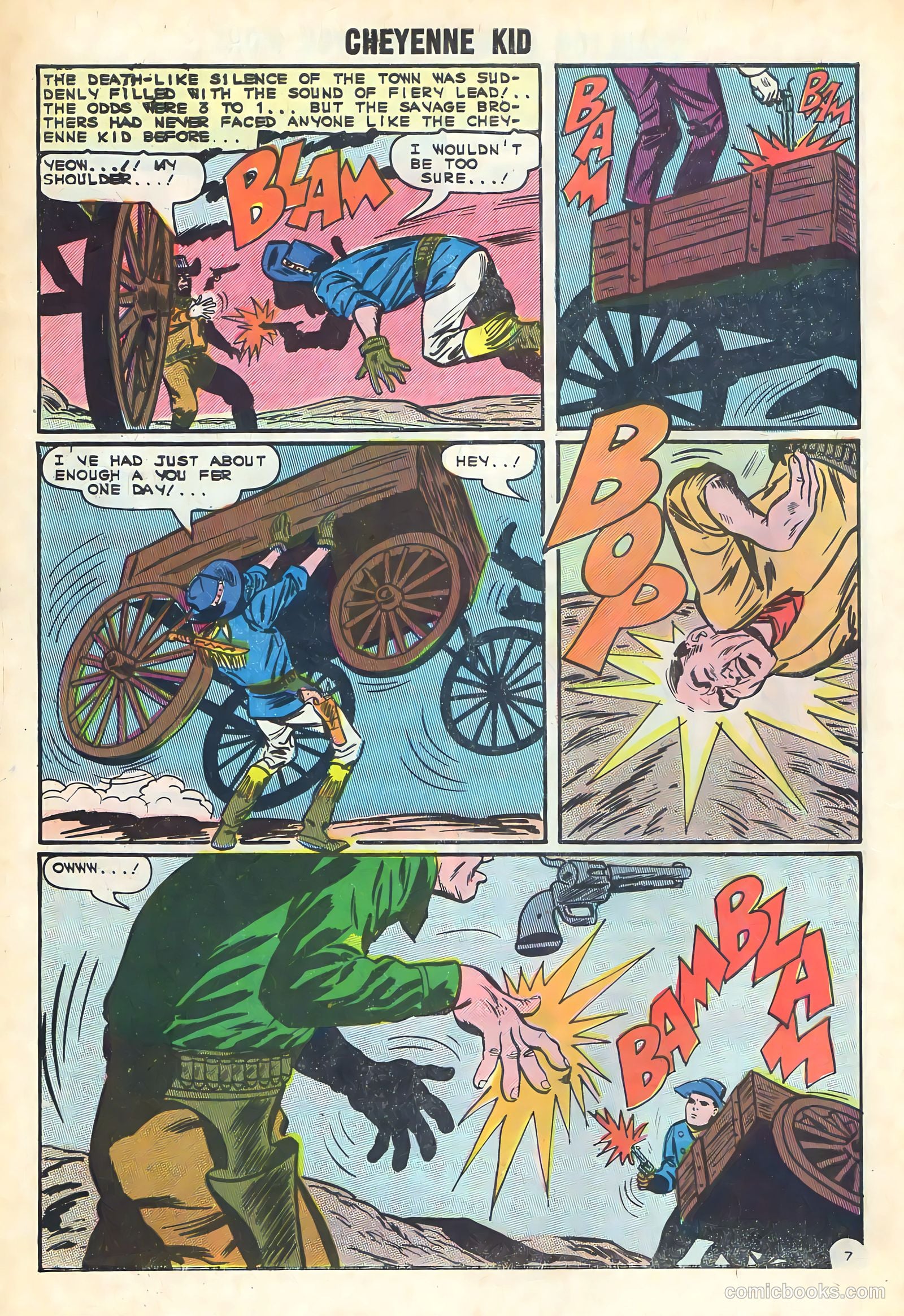 Cheyenne Kid #50 (1965) — page 30 of 36