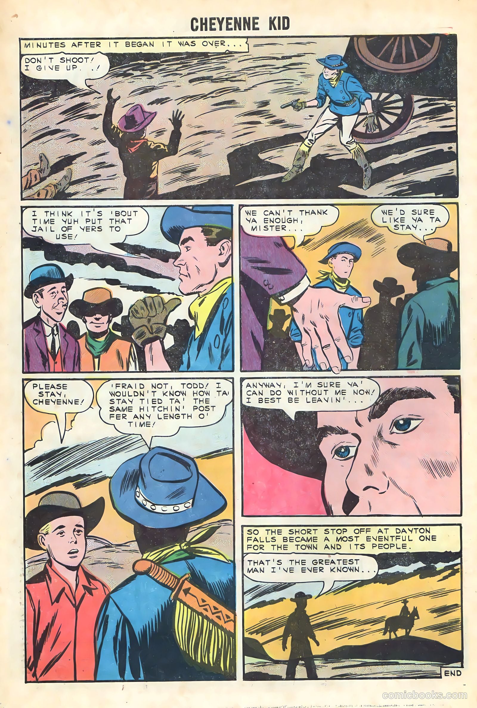 Cheyenne Kid #50 (1965) — page 32 of 36