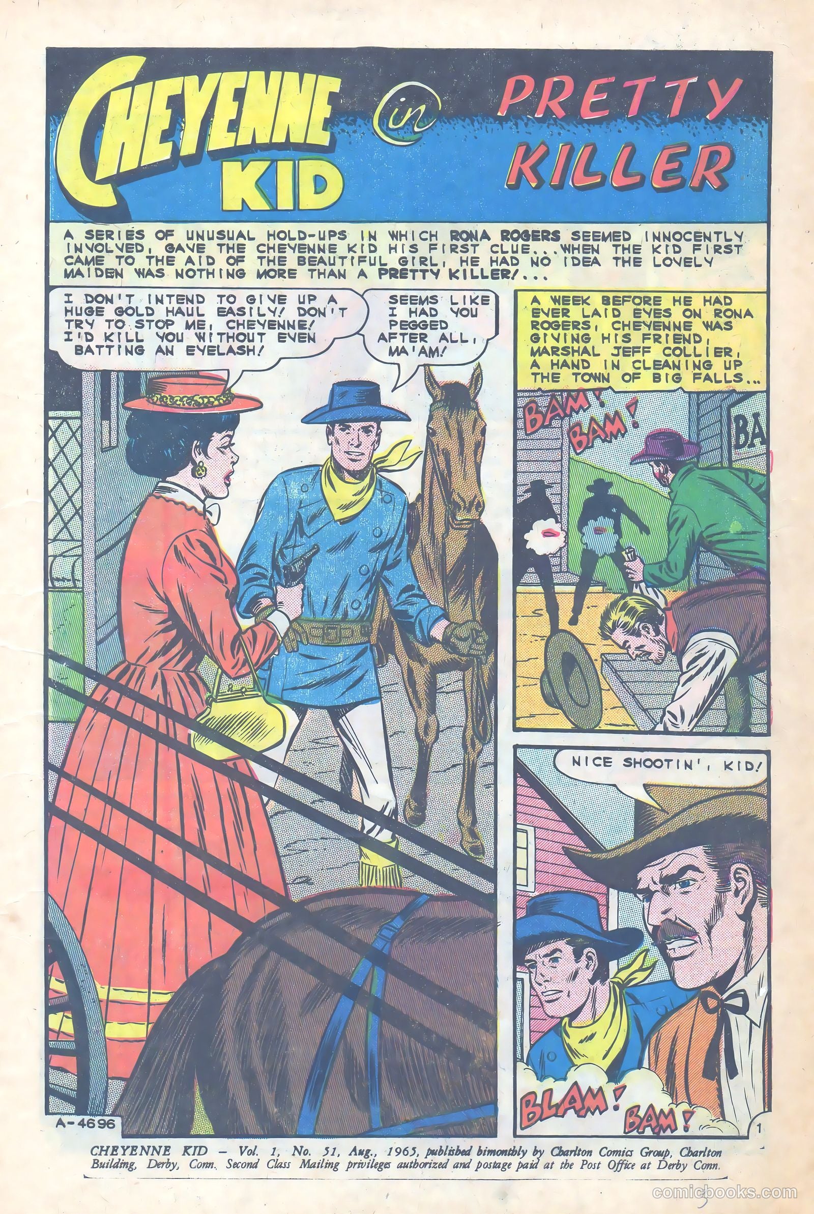 Cheyenne Kid #51 (1965) — page 3 of 36