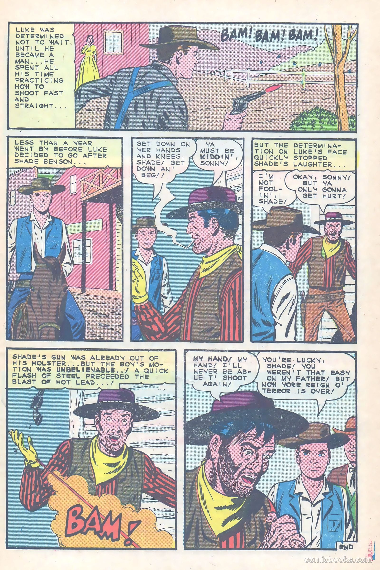 Cheyenne Kid #51 (1965) — page 33 of 36