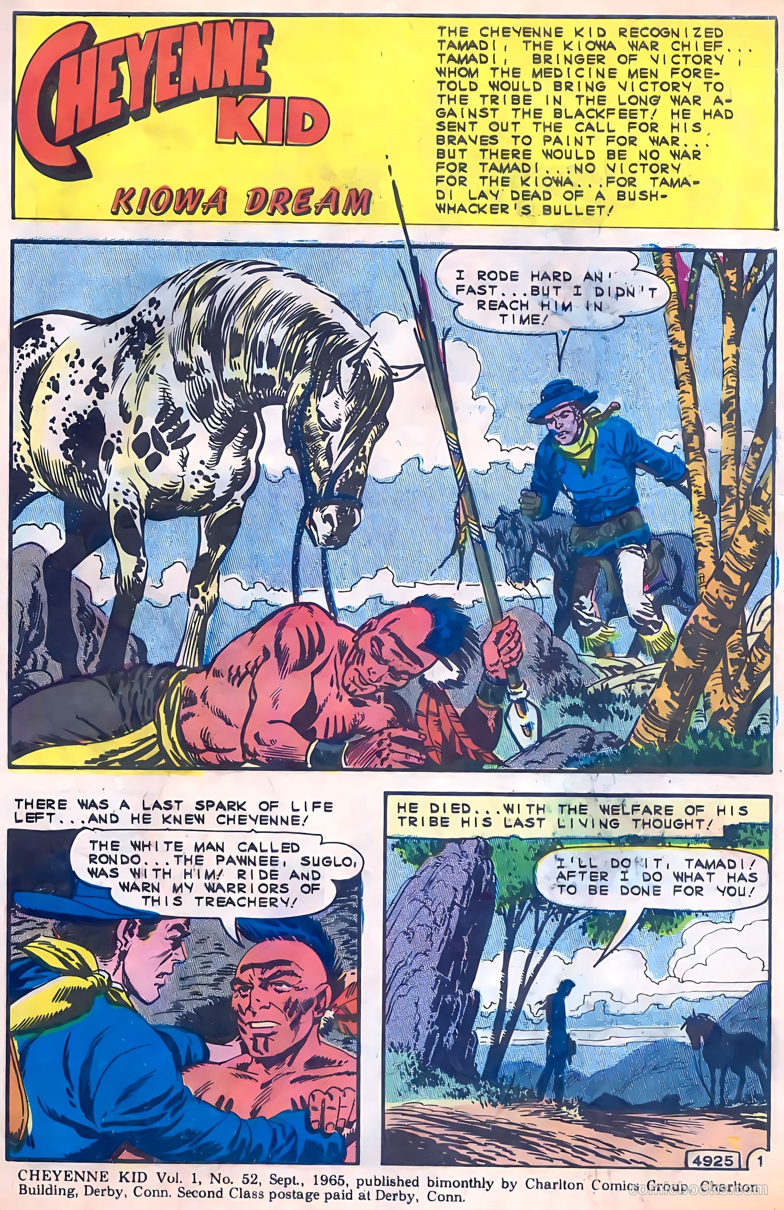 Cheyenne Kid #52 (1965) — page 3 of 36