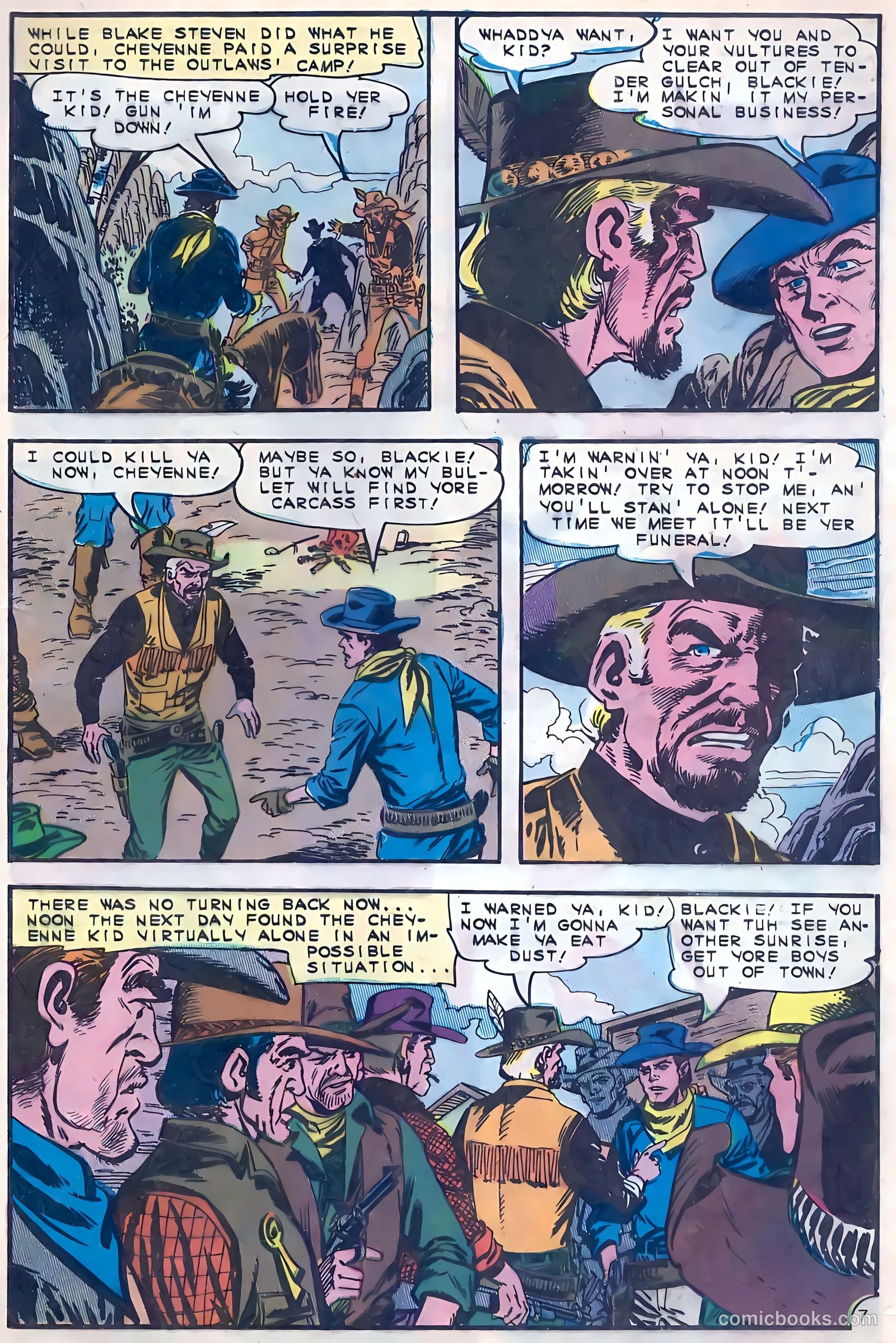 Cheyenne Kid #52 (1965) — page 21 of 36