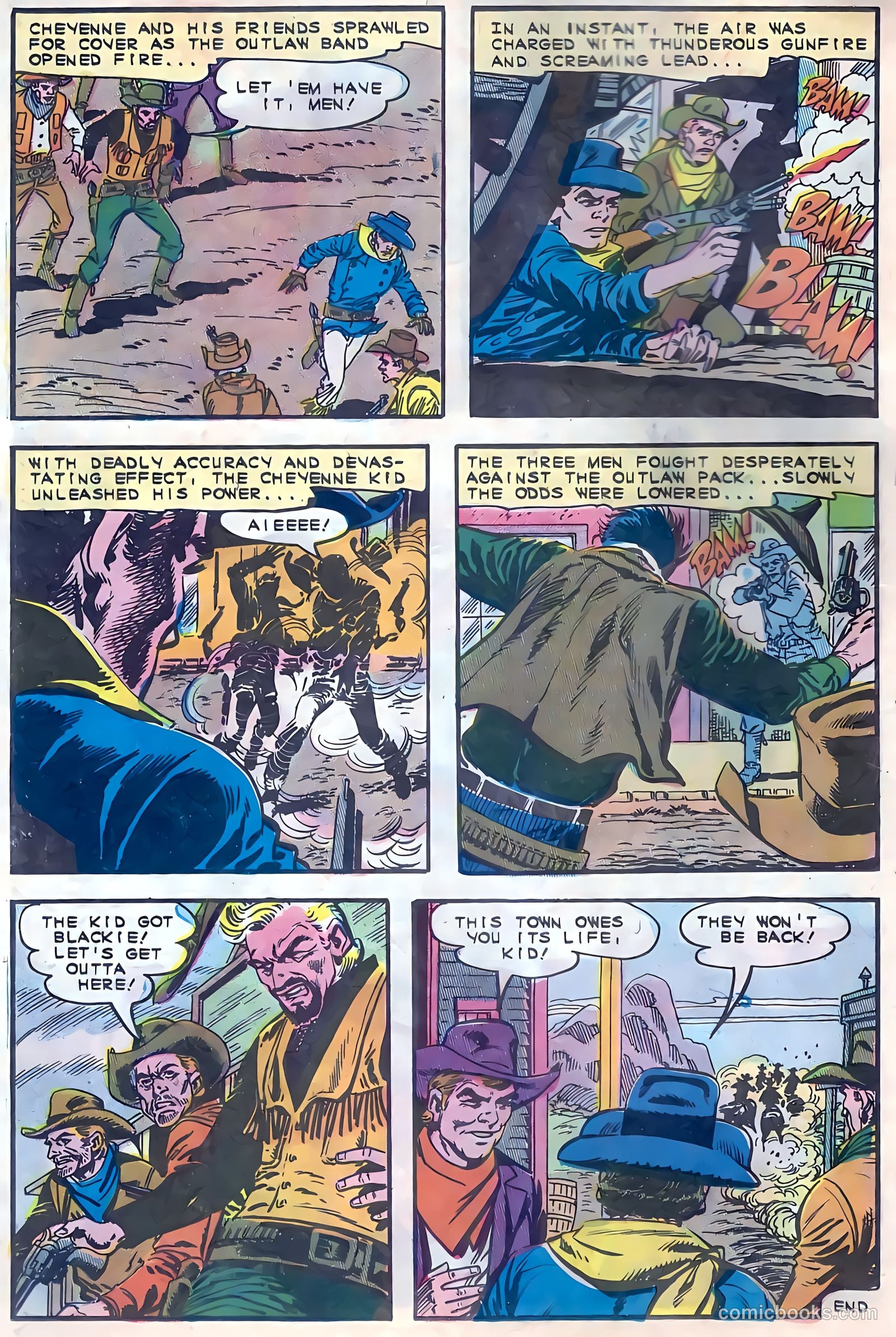 Cheyenne Kid #52 (1965) — page 22 of 36