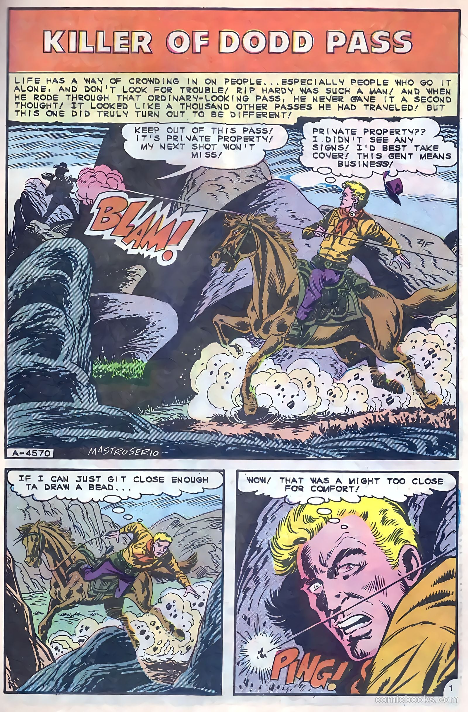 Cheyenne Kid #52 (1965) — page 31 of 36