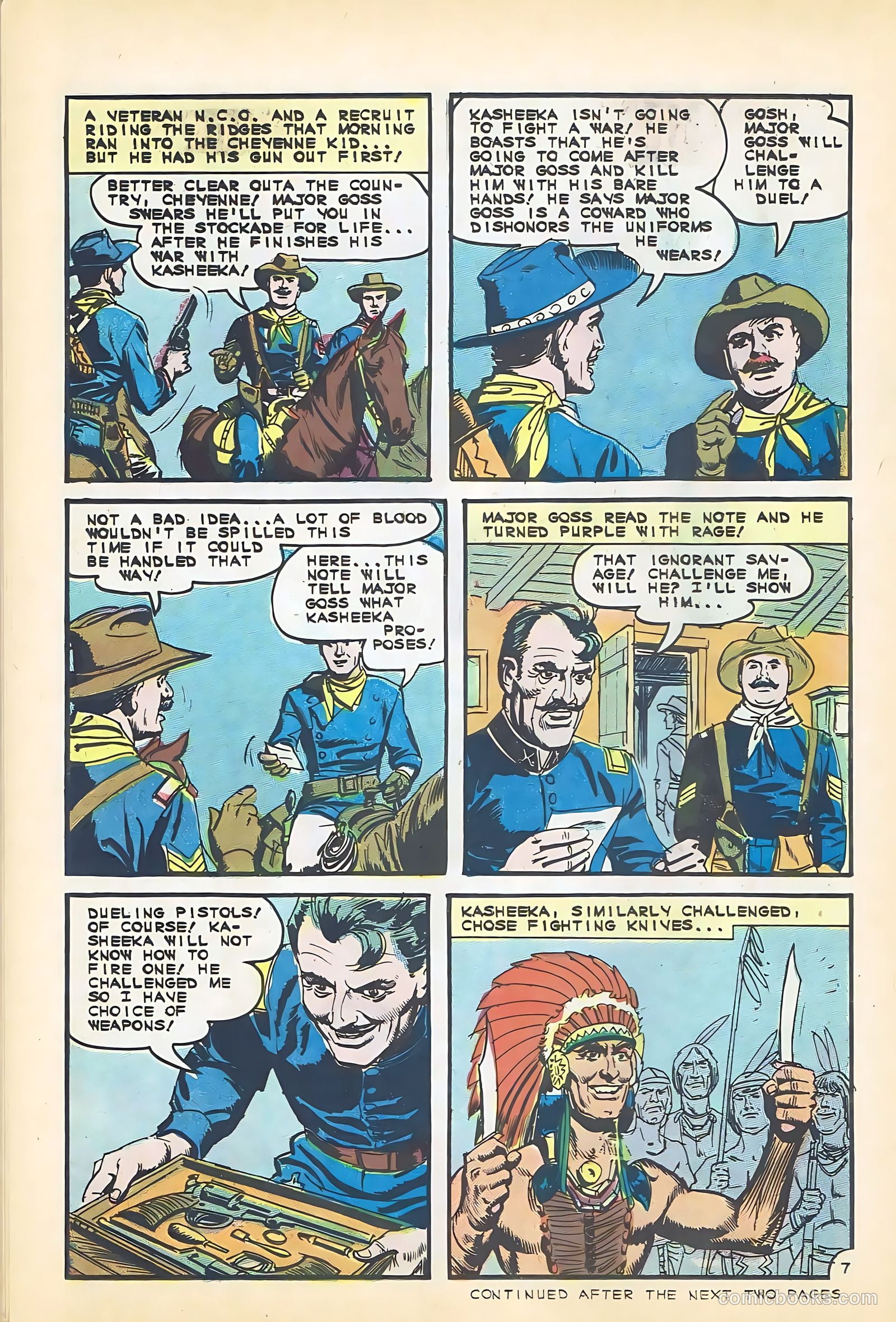 Cheyenne Kid #54 (1966) — page 22 of 36