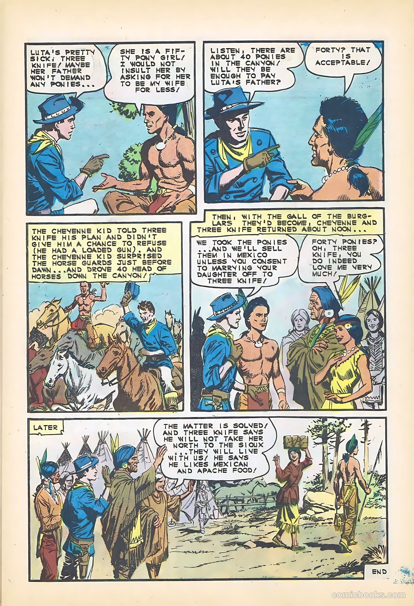 Cheyenne Kid #54 (1966) — page 32 of 36