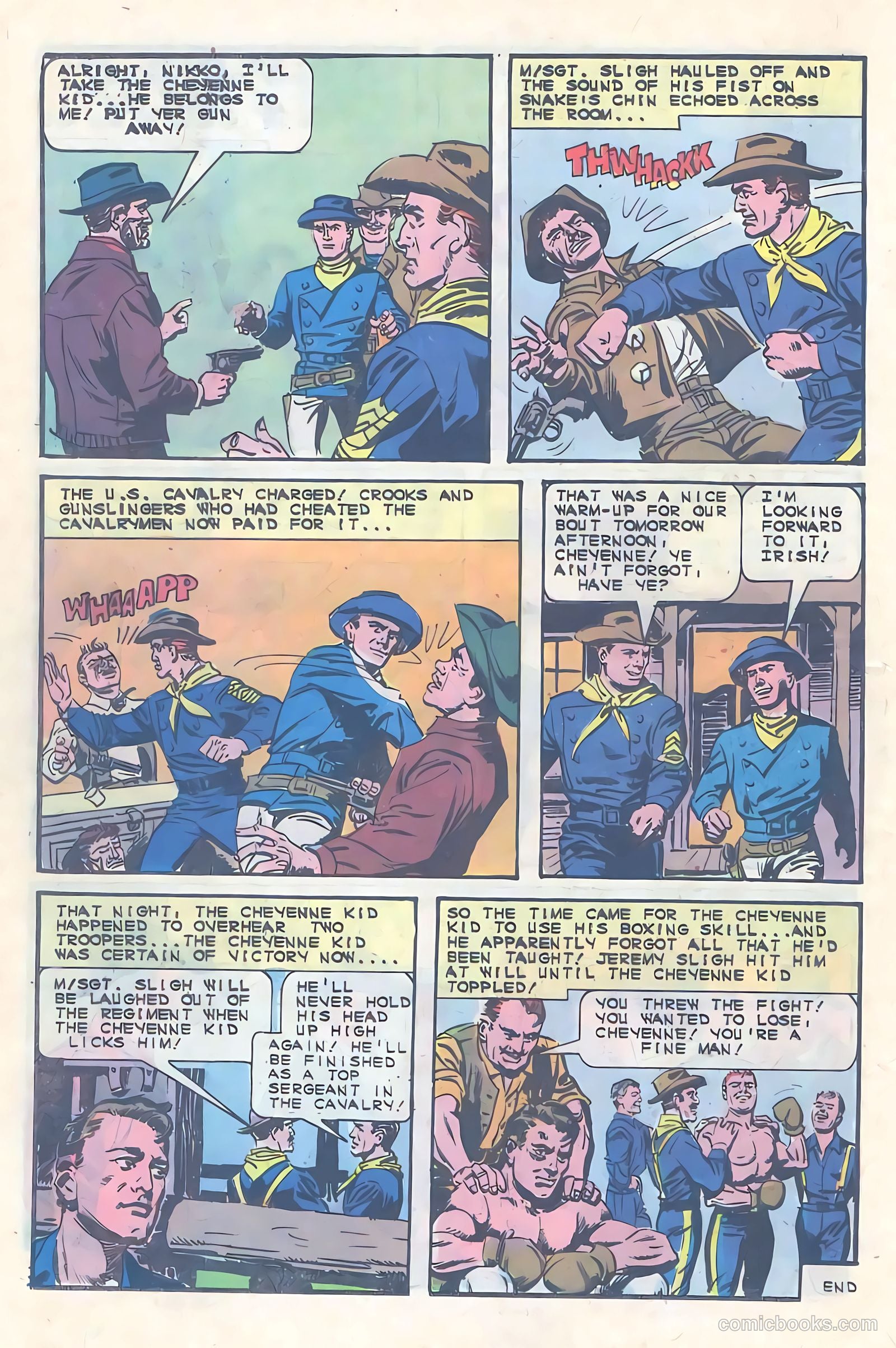Cheyenne Kid #55 (1966) — page 22 of 36