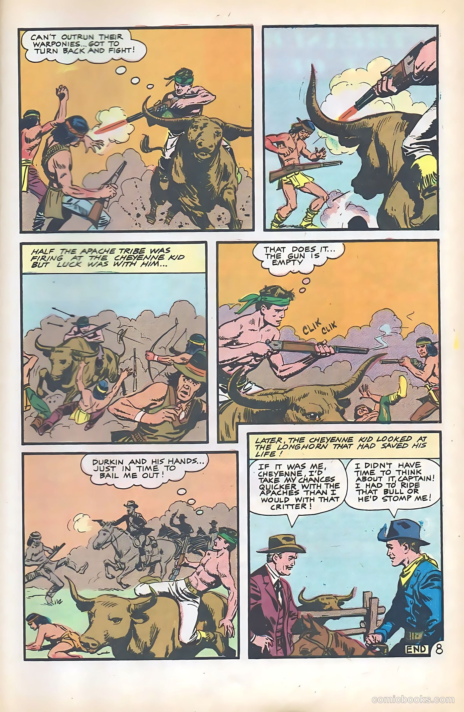 Cheyenne Kid #57 (1966) — page 33 of 36