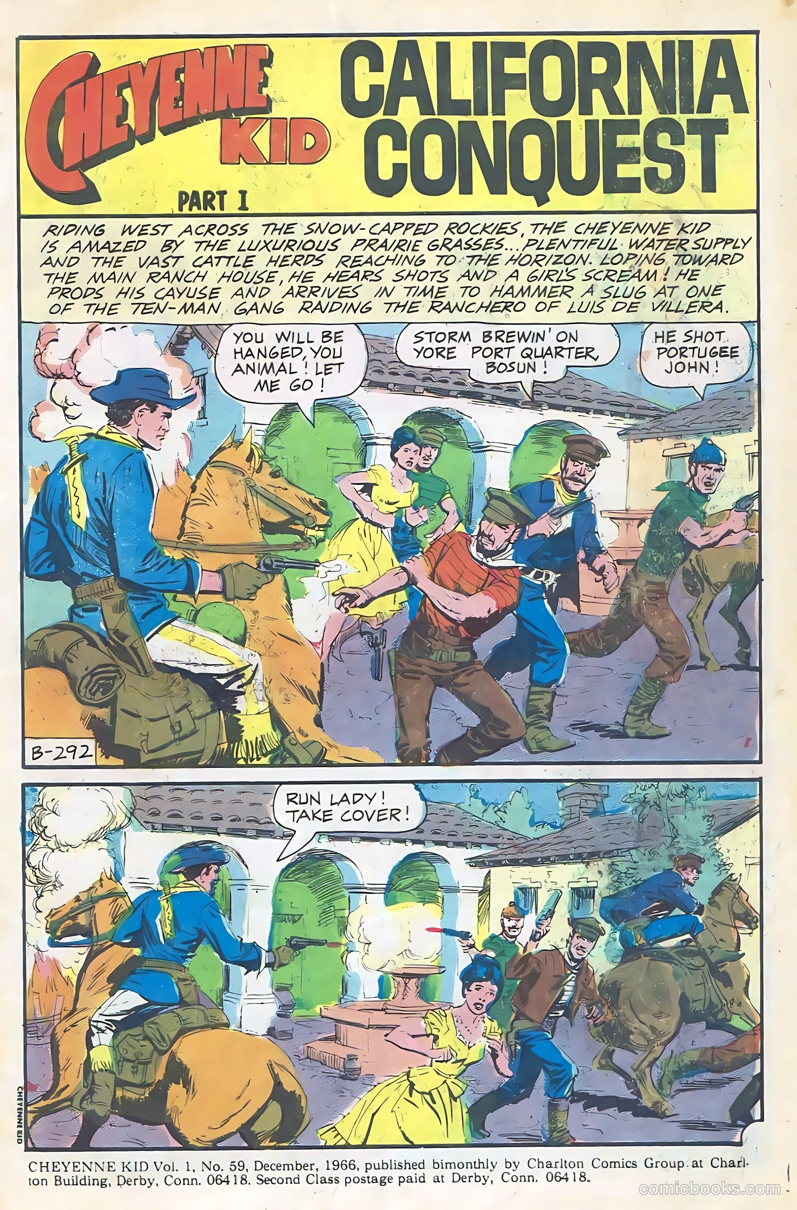 Cheyenne Kid #59 (1966) — page 3 of 36