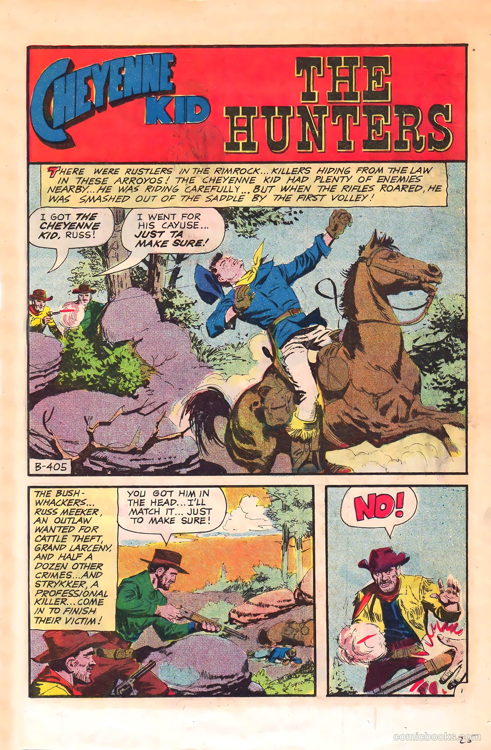 Cheyenne Kid #60 (1967) — page 25 of 36