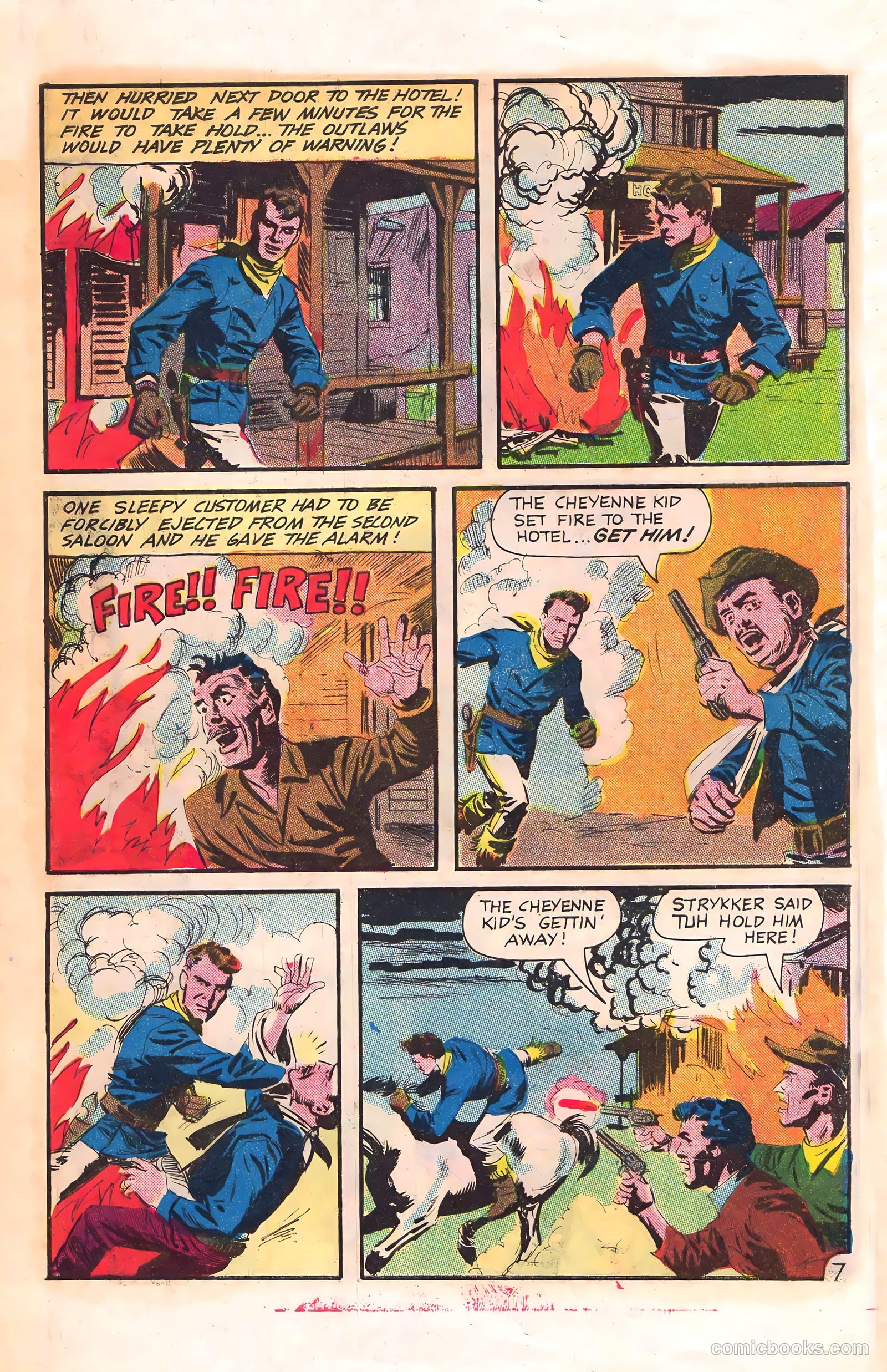 Cheyenne Kid #60 (1967) — page 32 of 36