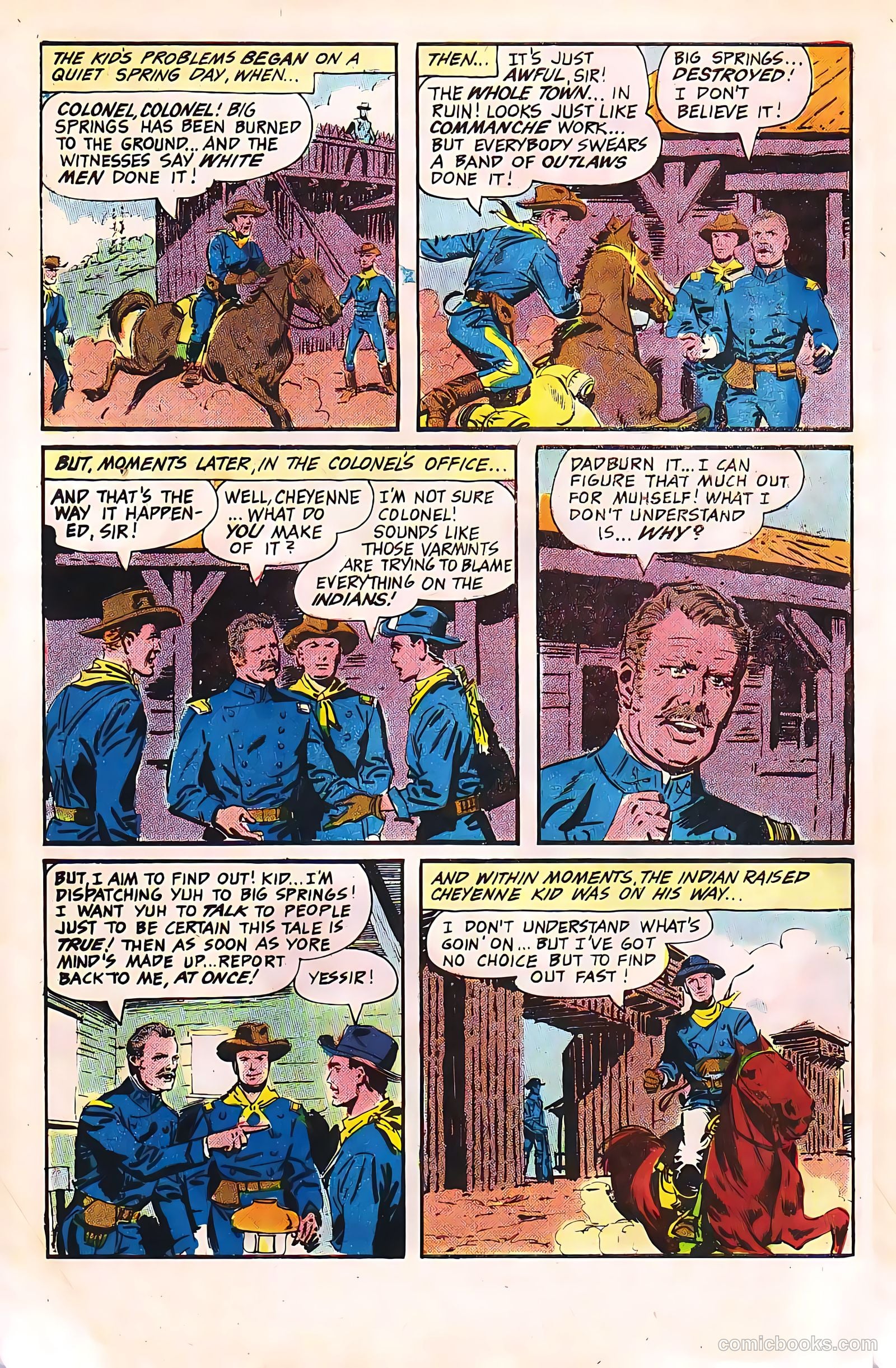 Cheyenne Kid #61 (1967) — page 4 of 36