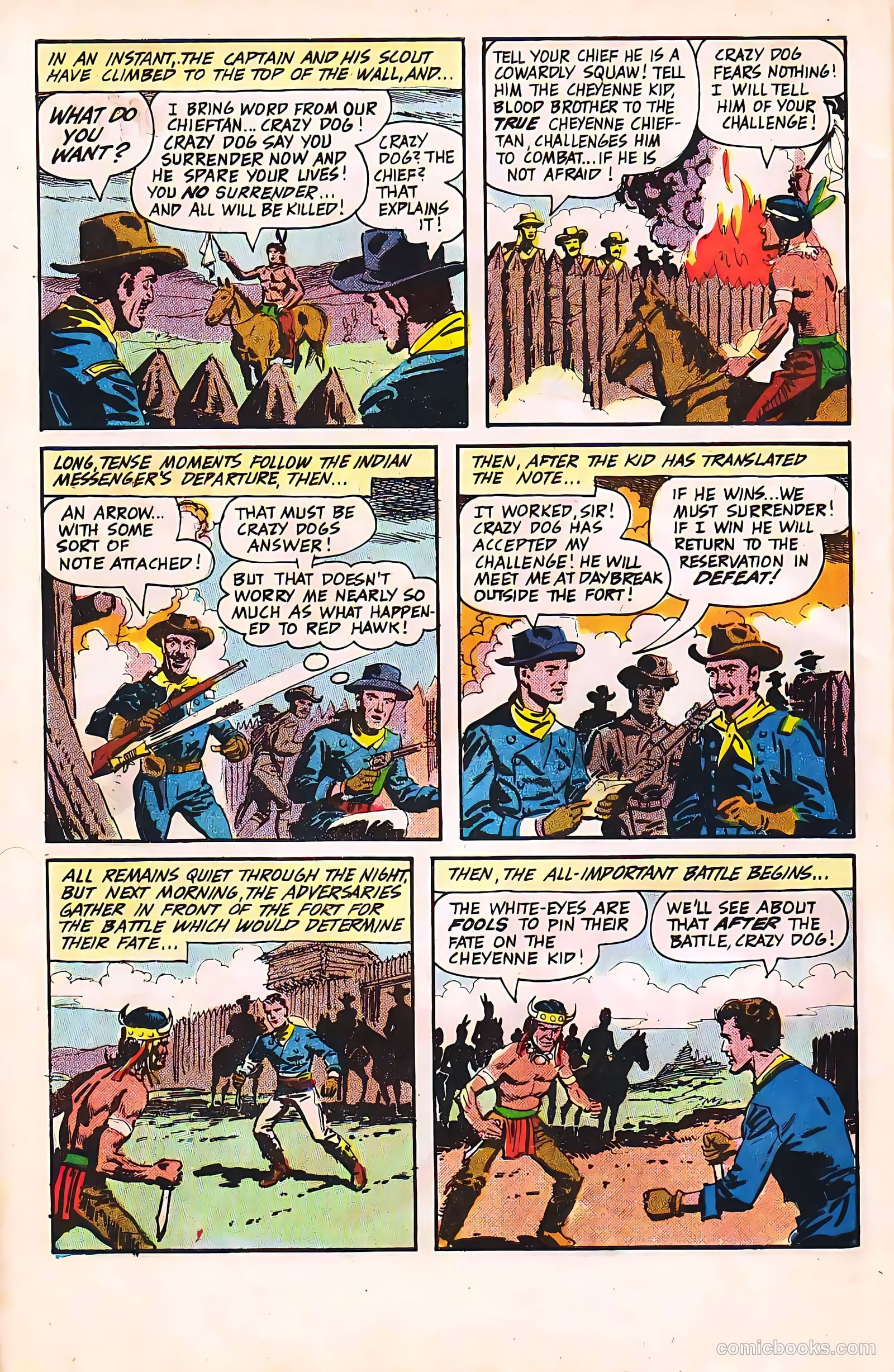 Cheyenne Kid #61 (1967) — page 32 of 36