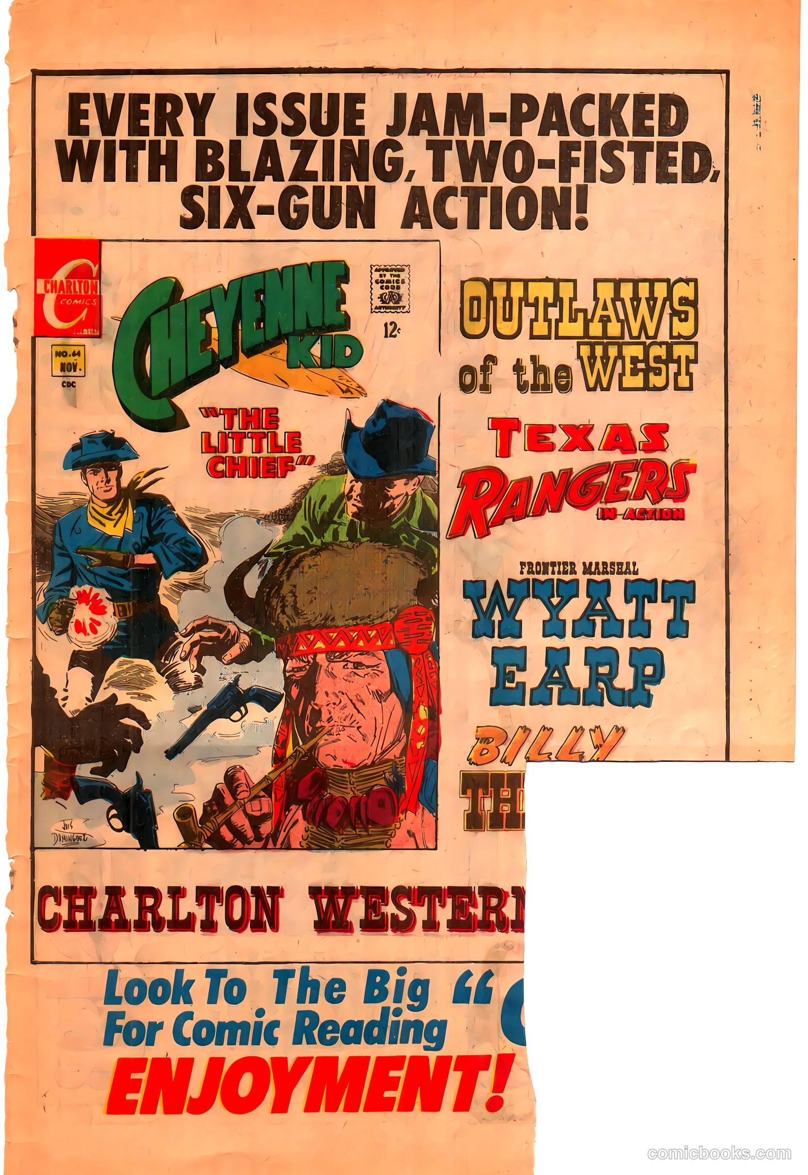 Cheyenne Kid #64 (1967) — page 33 of 36