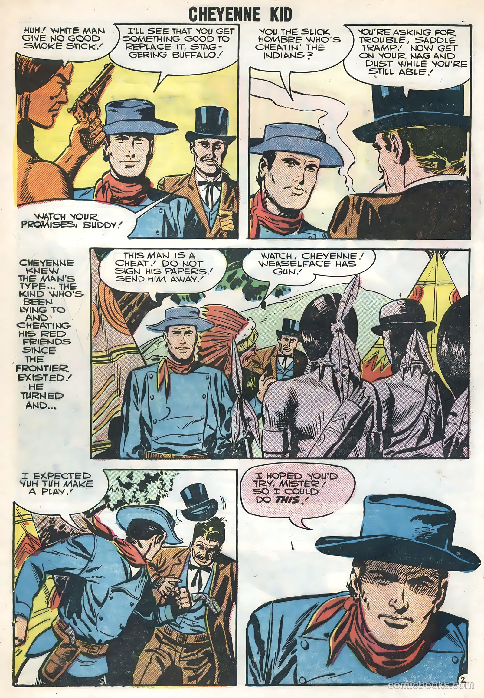 Cheyenne Kid #8 (1957) — page 4 of 36